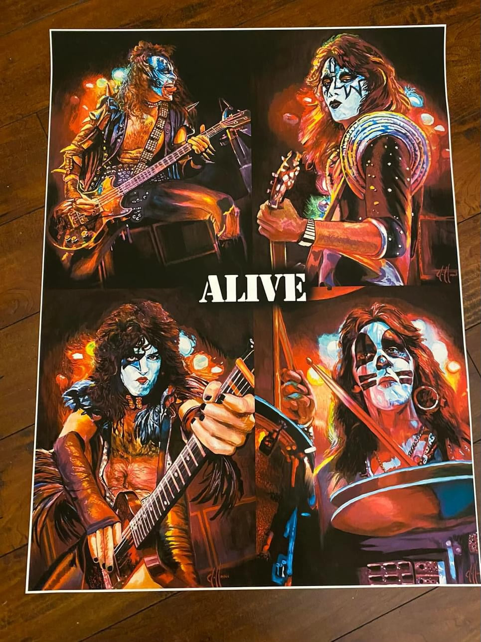 KISS Alive Wall Decor