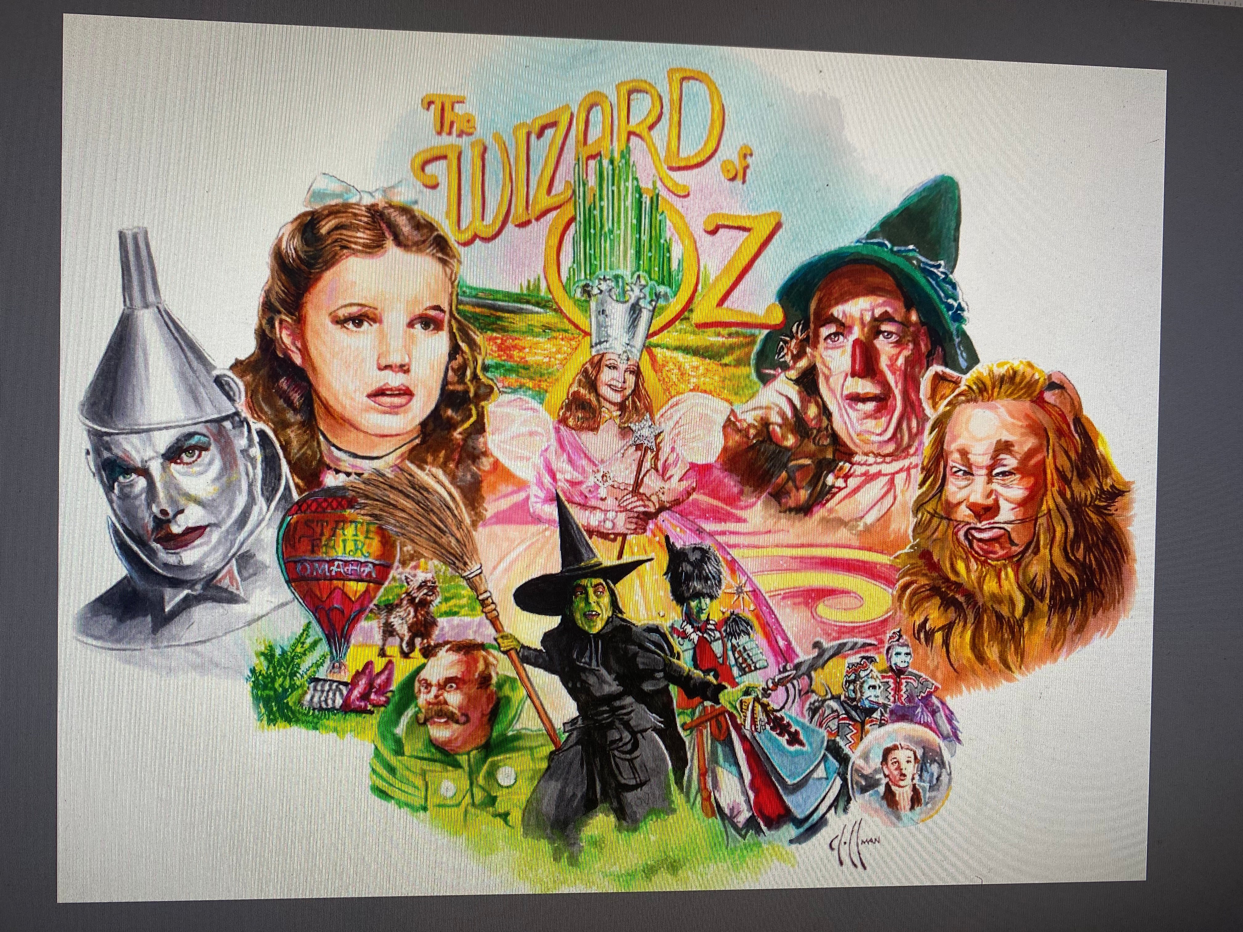 Chris Hoffman Art Calendar 2025 (television and movies)