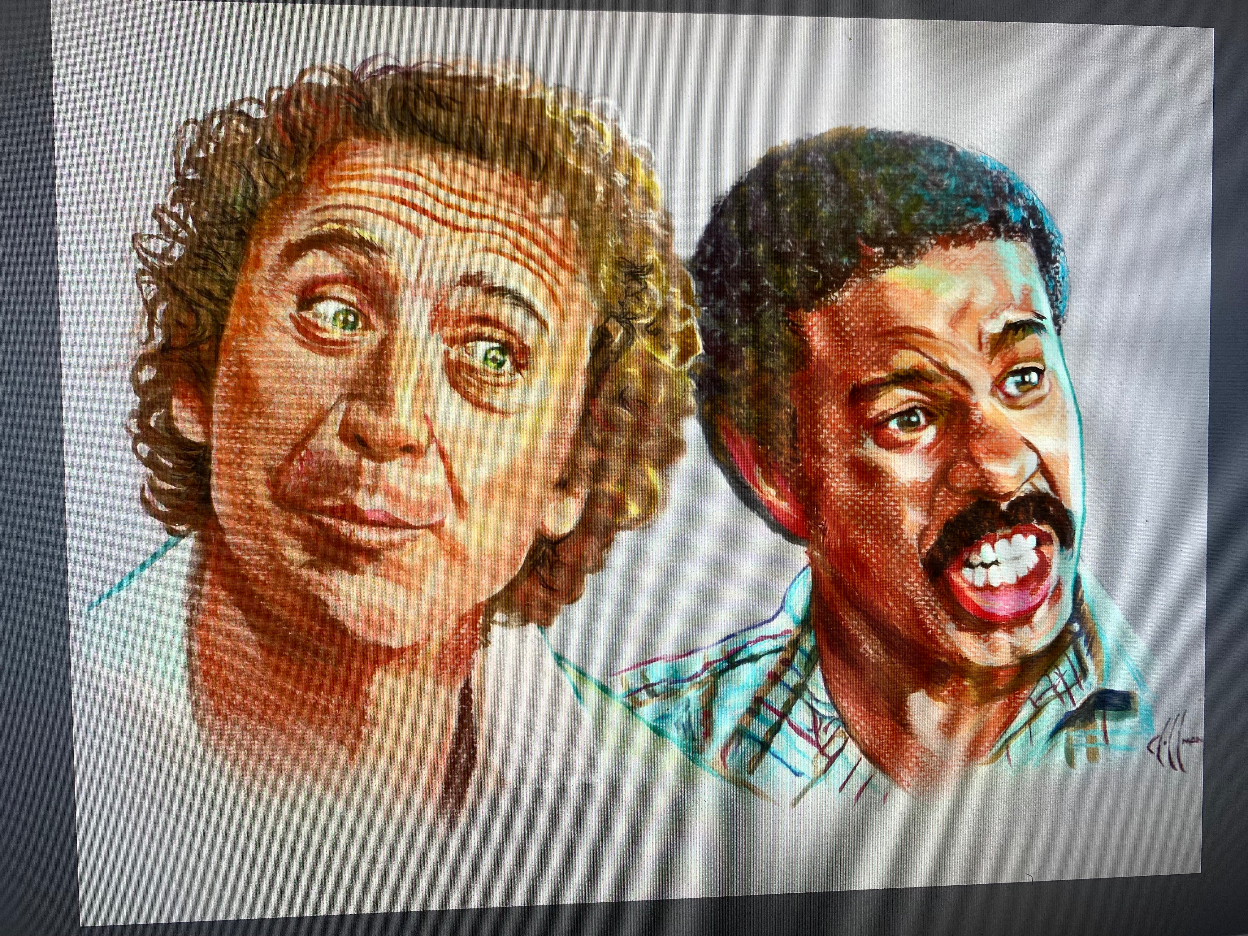 Chris Hoffman Art Calendar 2025 (television and movies)