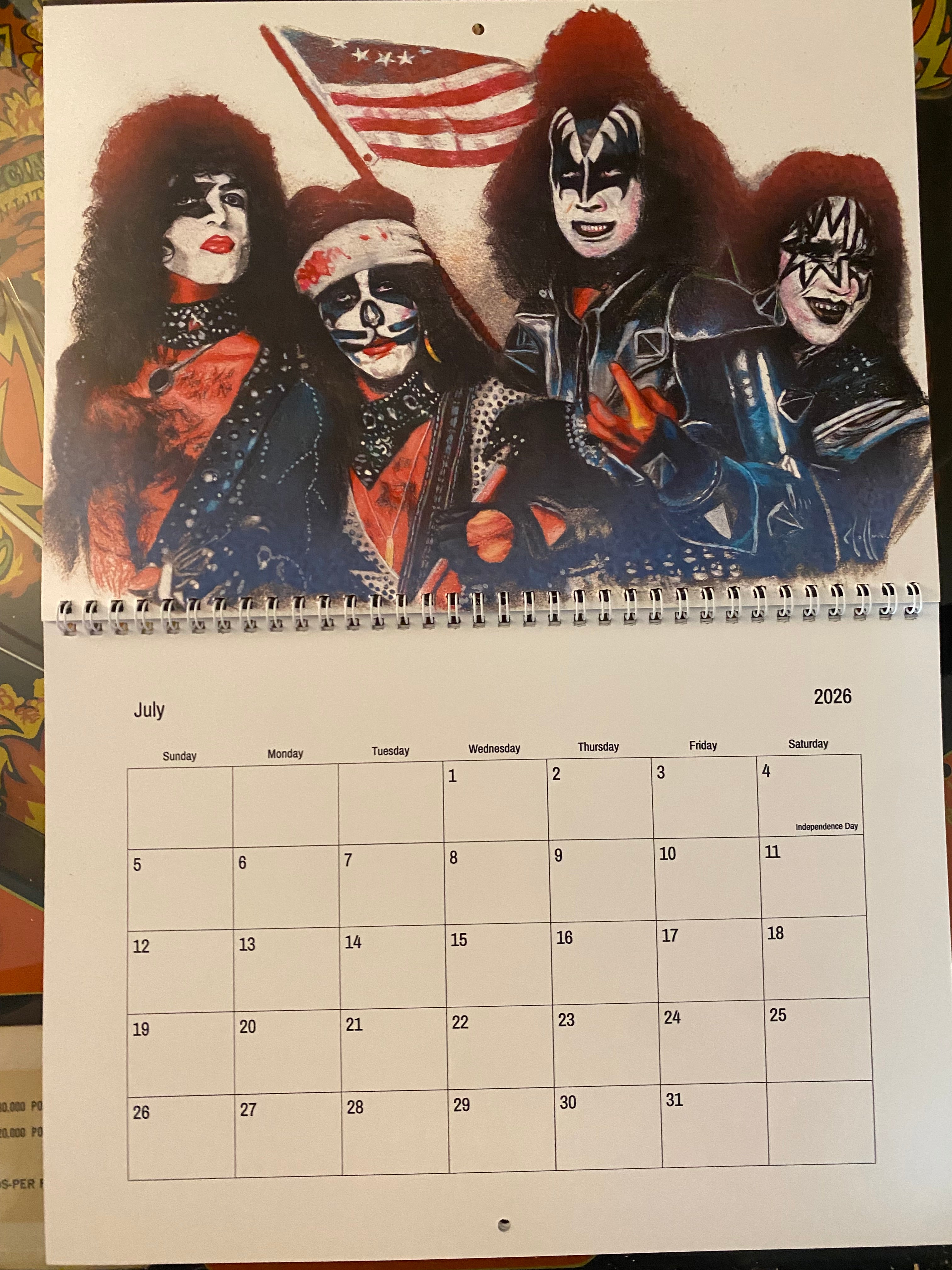 Chris Hoffman Art 2026 Calendar