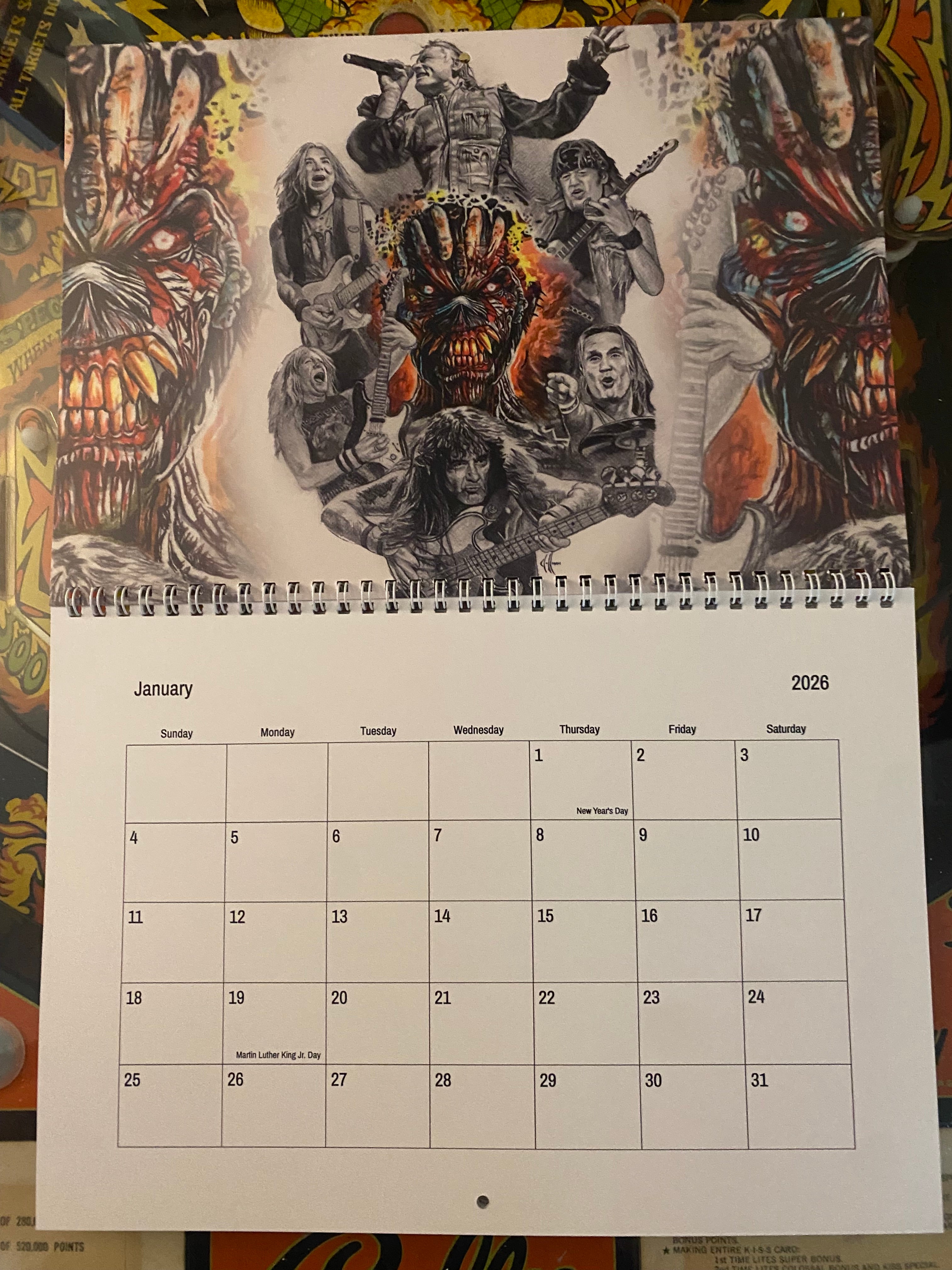 Chris Hoffman Art 2026 Calendar