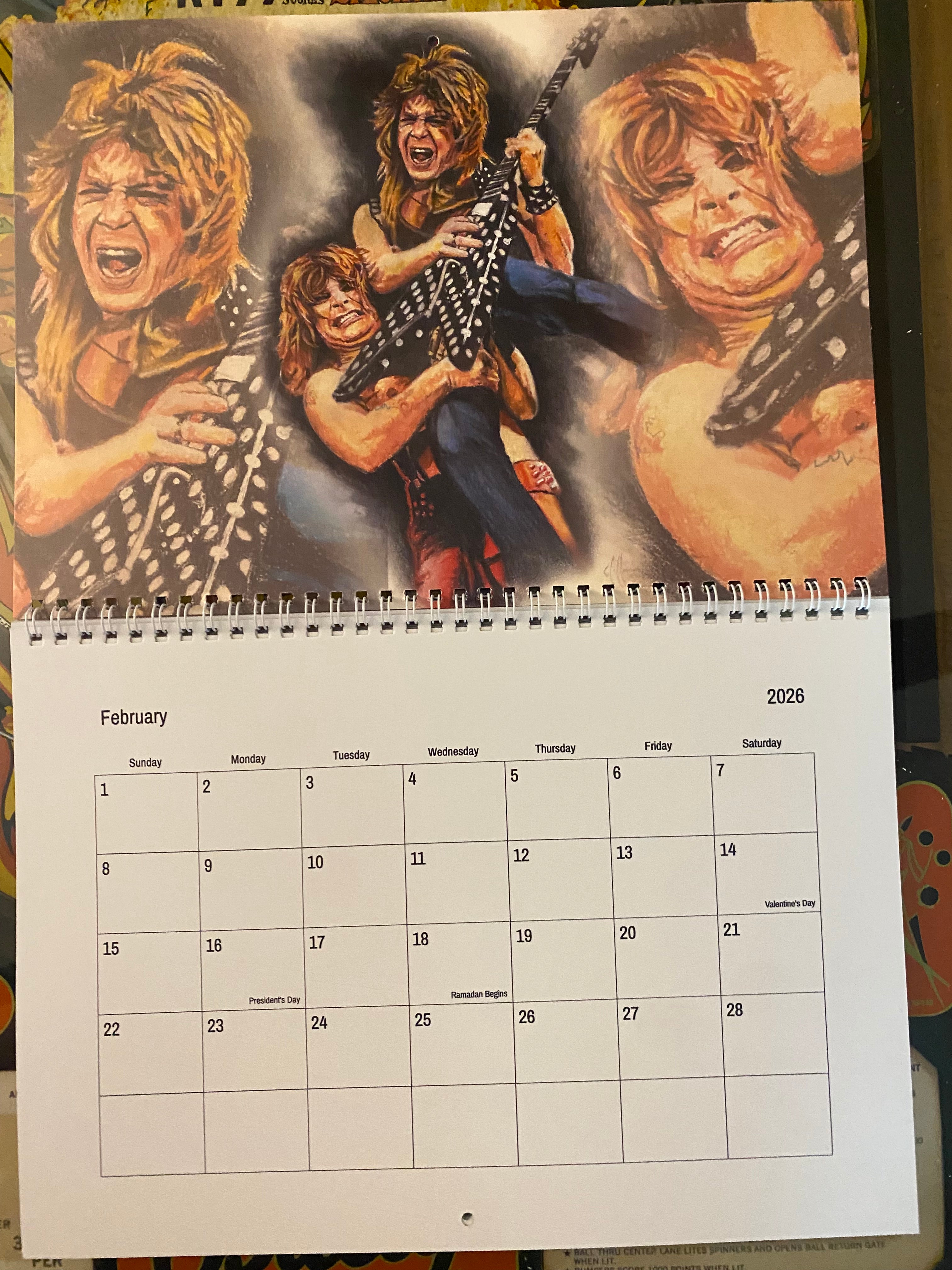 Chris Hoffman Art 2026 Calendar