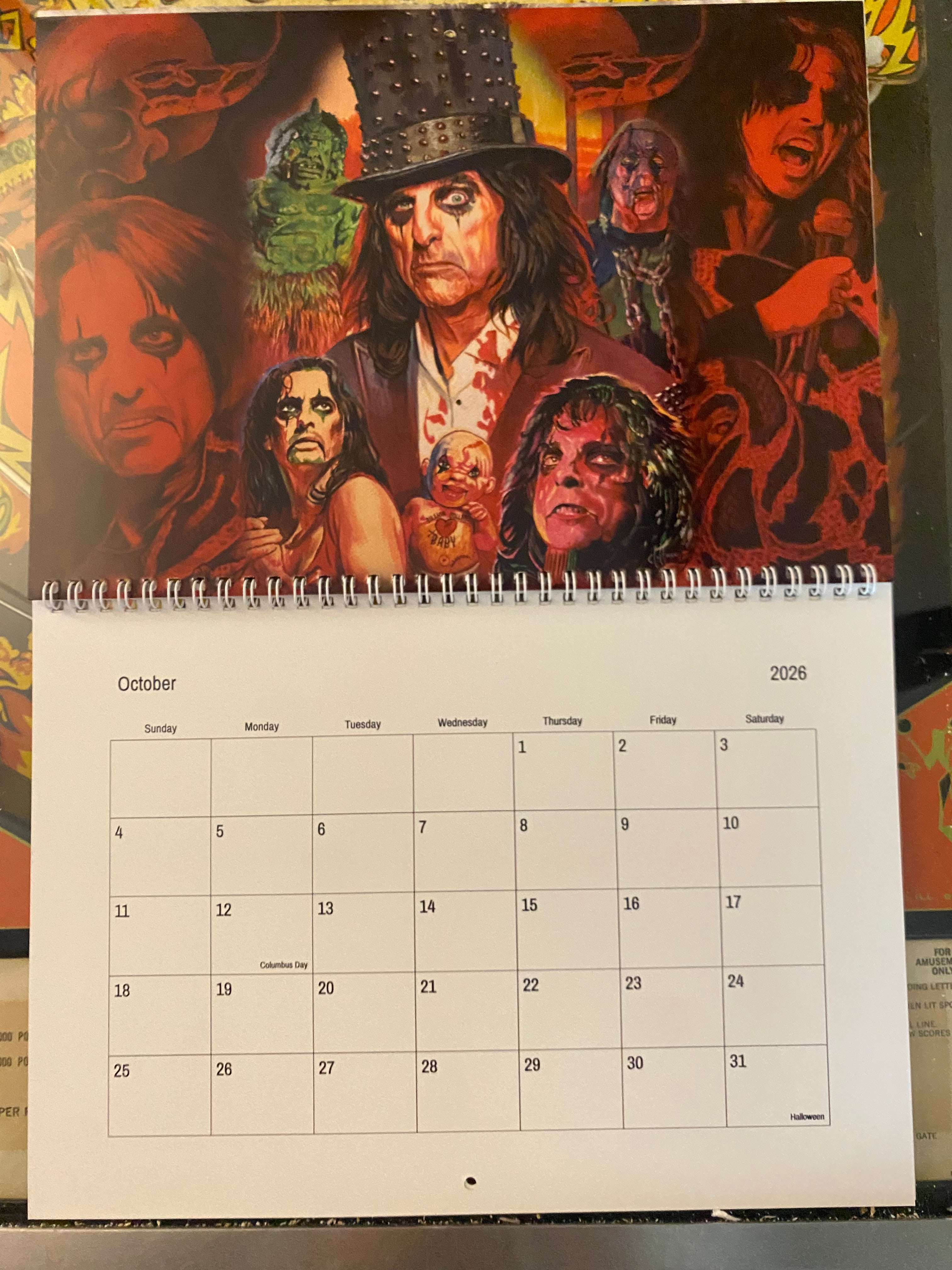 Chris Hoffman Art 2026 Calendar