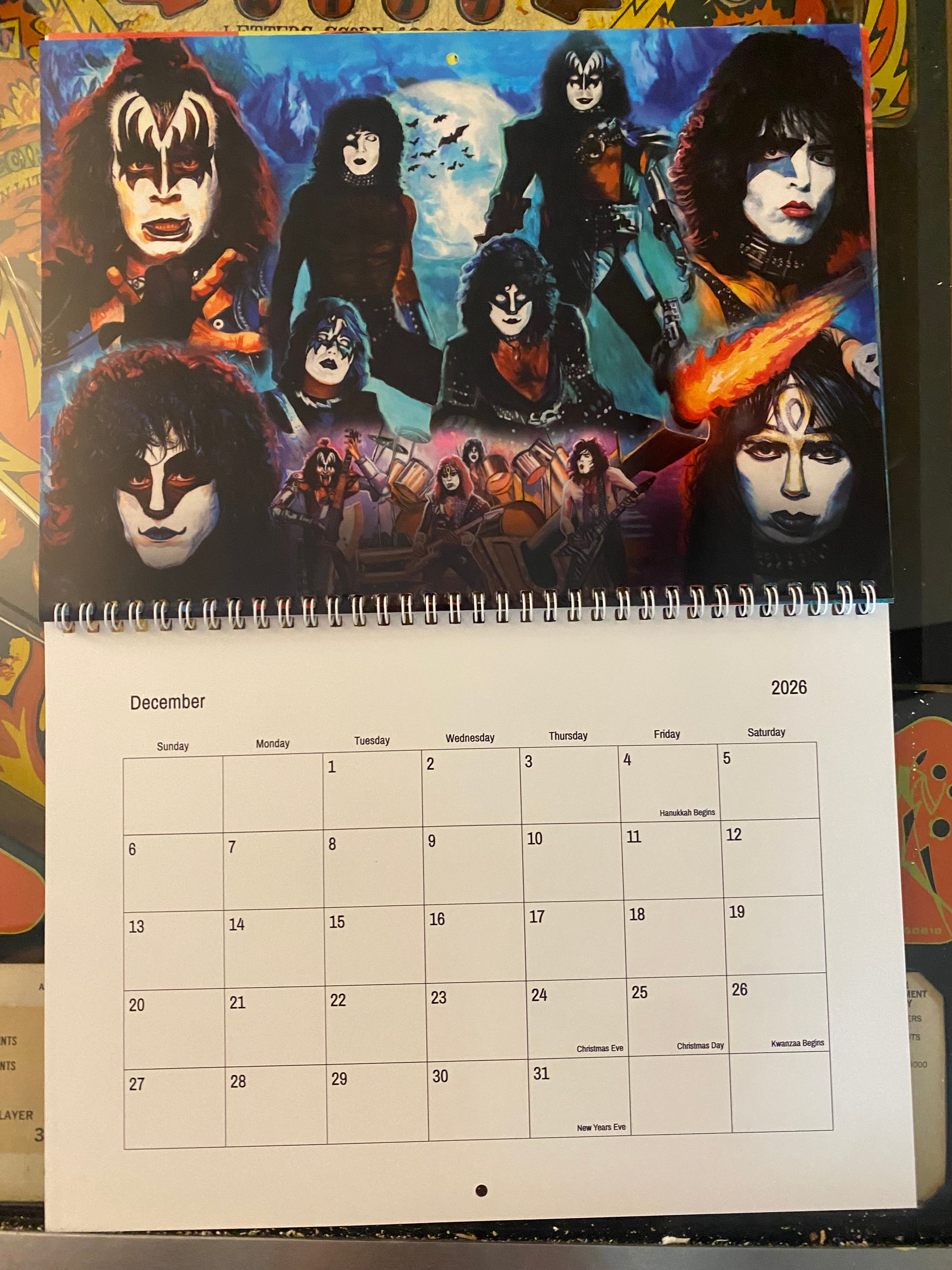 Chris Hoffman Art 2026 Calendar