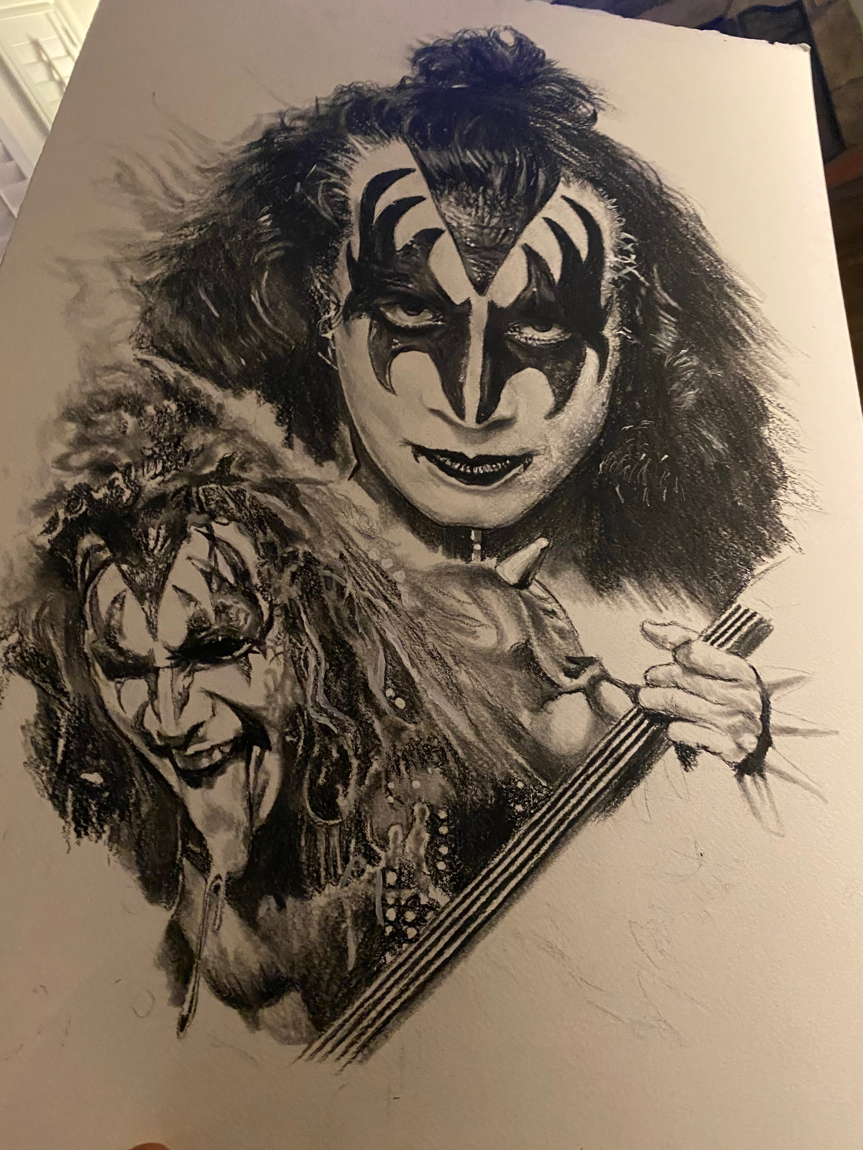 Gene Charcoal Wall Art