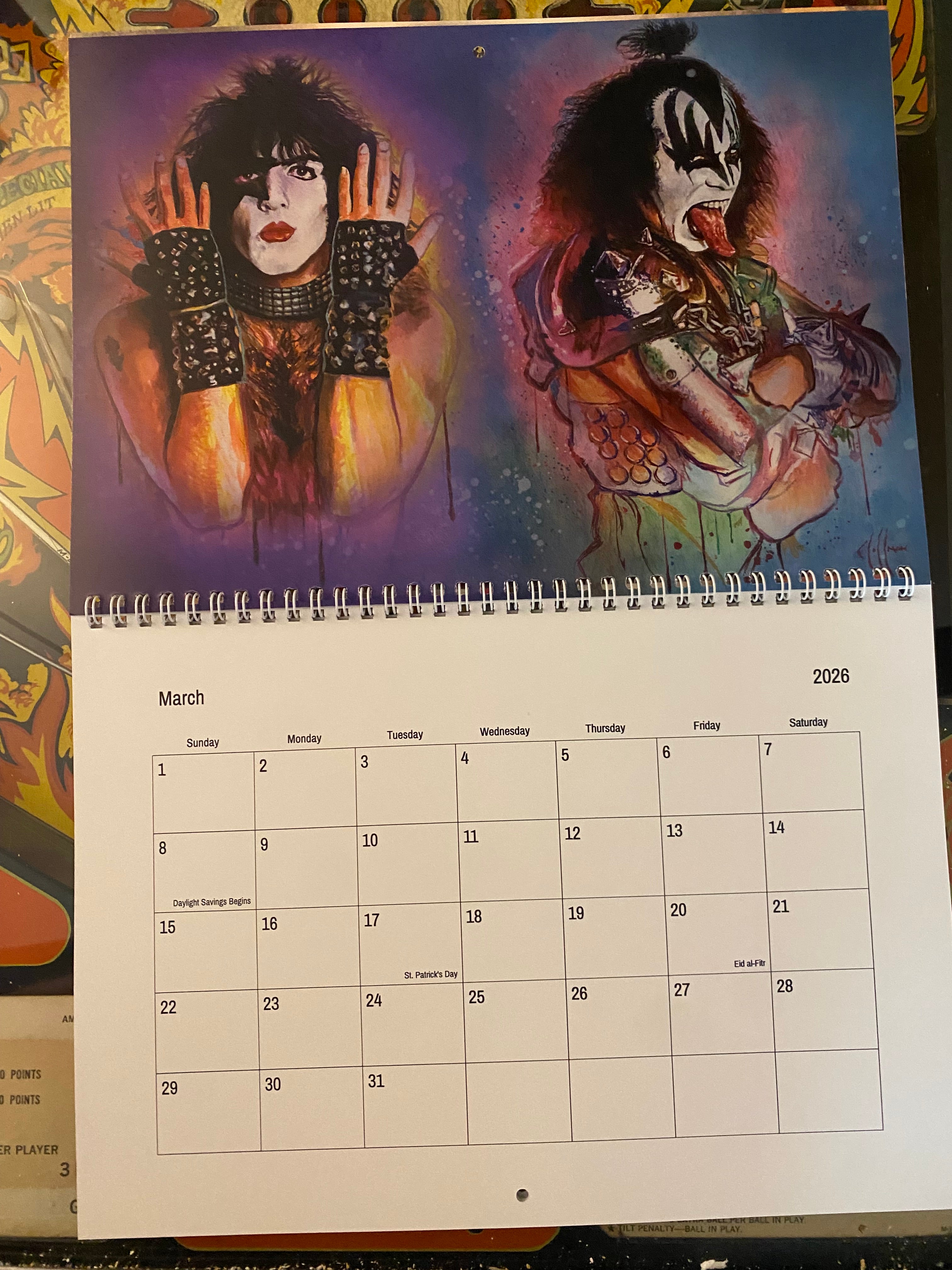 Chris Hoffman Art 2026 Calendar