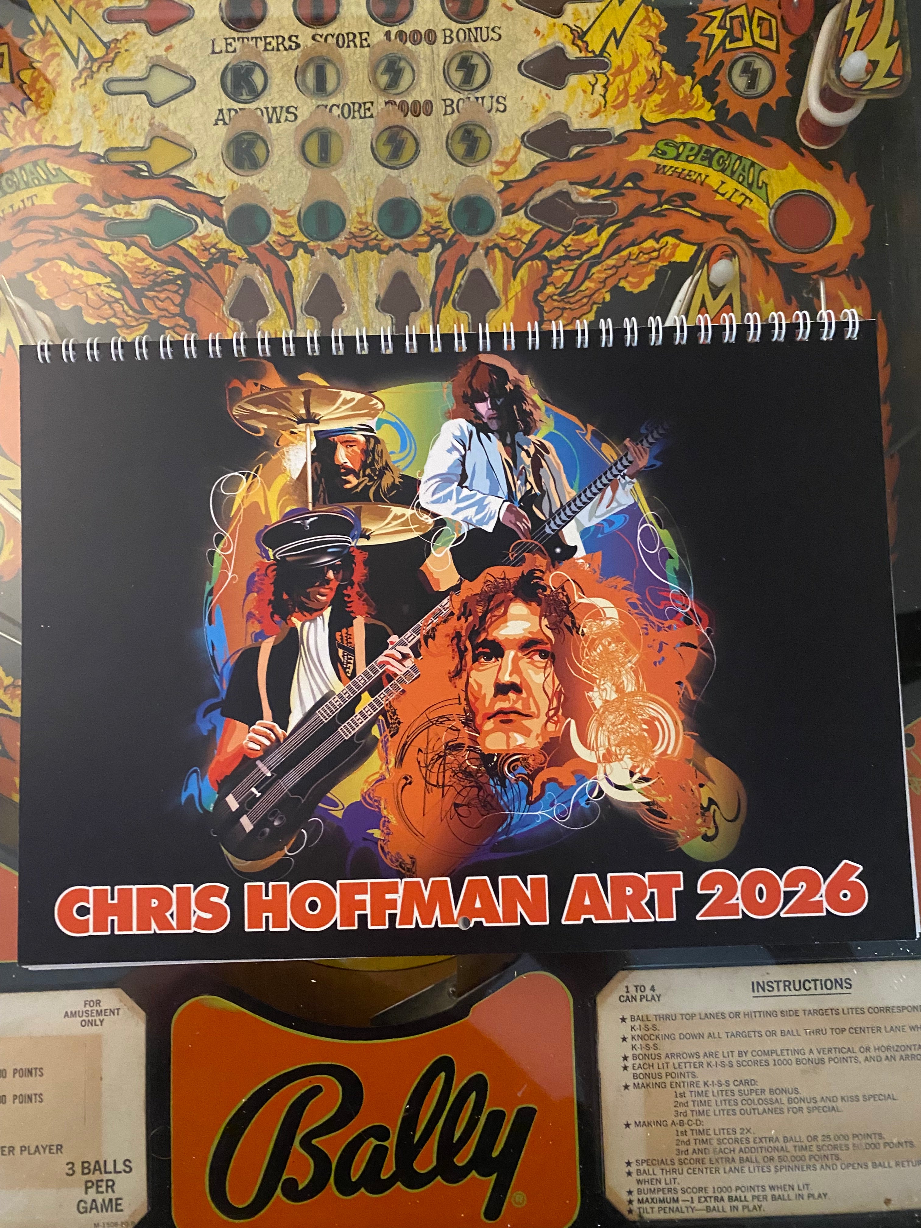Chris Hoffman Art 2026 Calendar