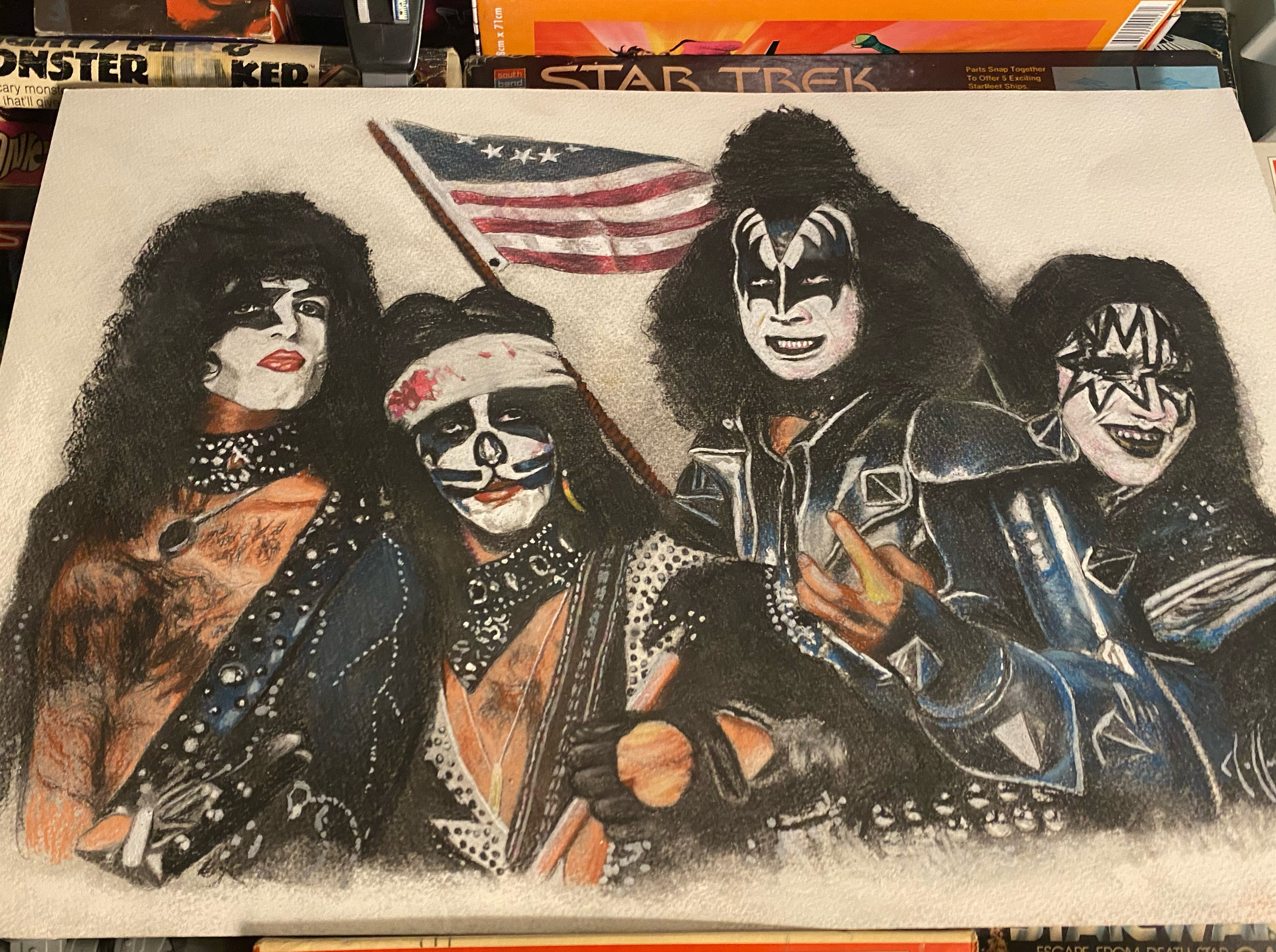 KISS Spirit of 76 Group Wall Art