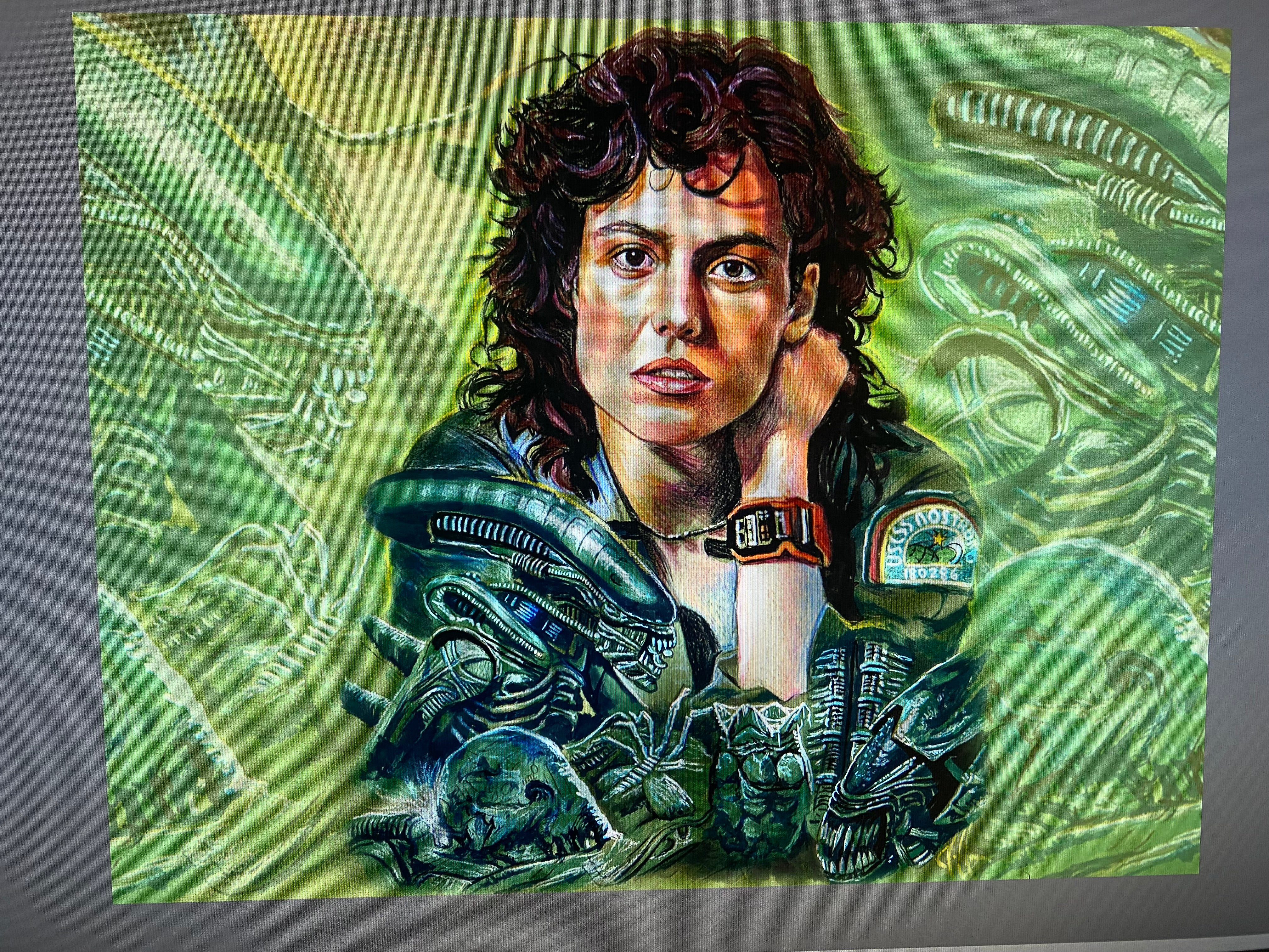 Chris Hoffman Art Calendar 2025 (television and movies)