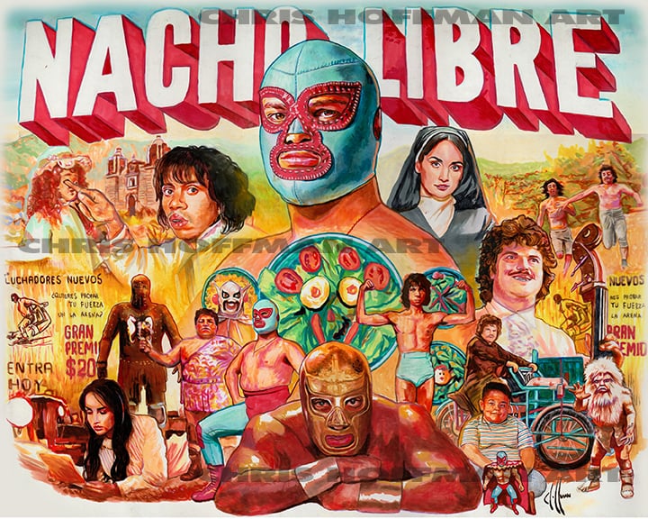 Nacho Libre Wall Art