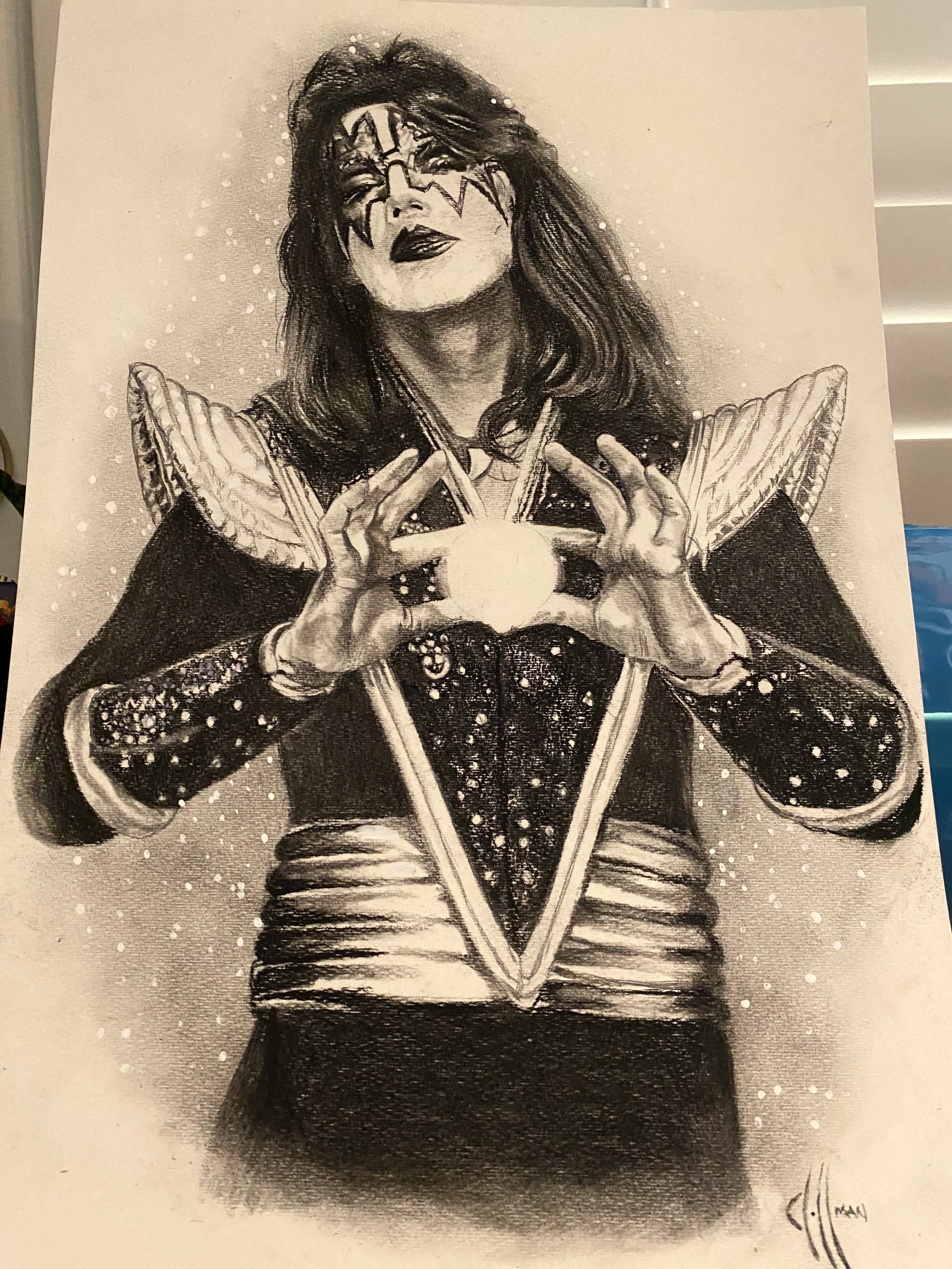 Ace Glitter Session Wall Art