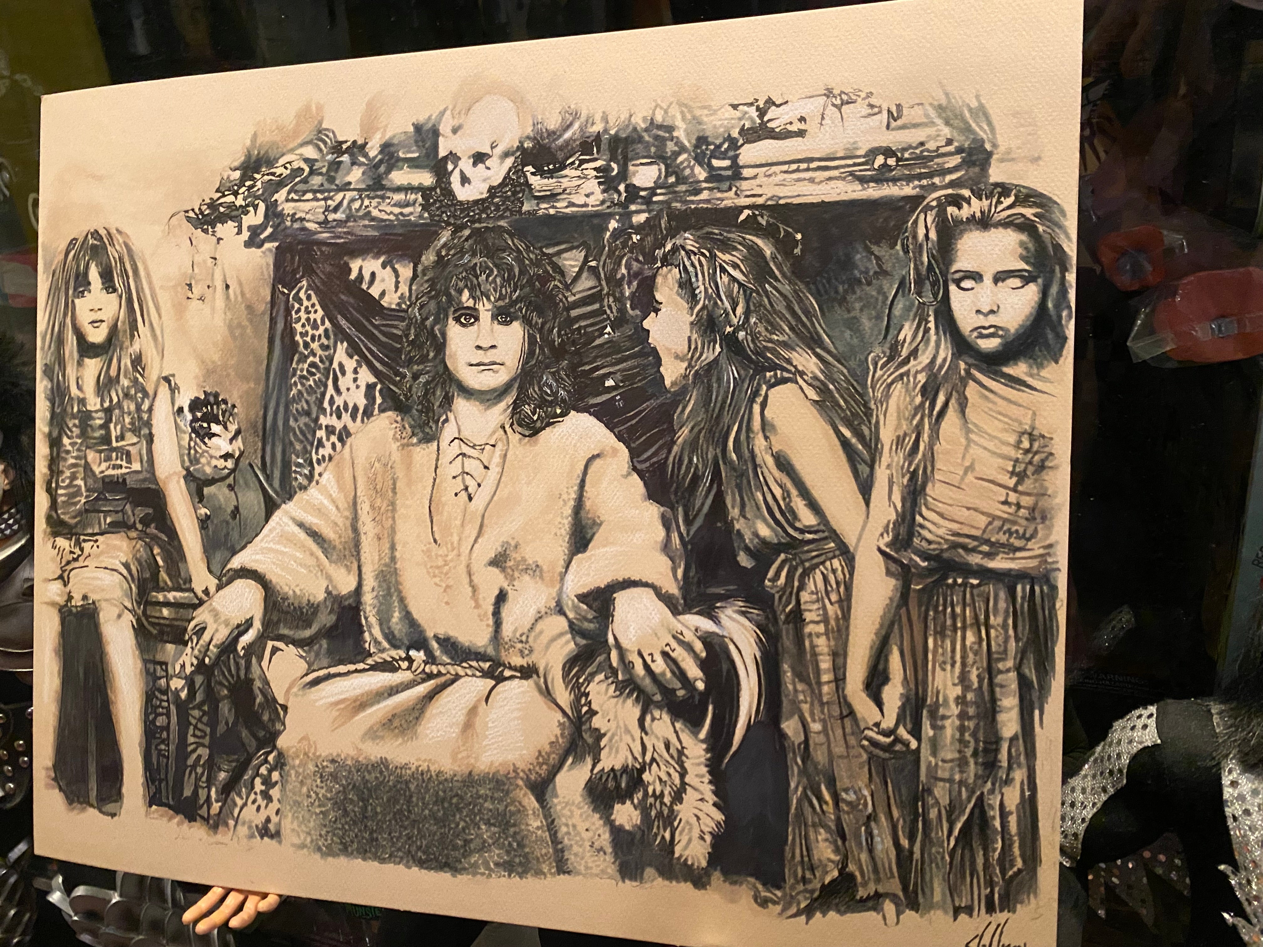 Ozzy Crazy Babies Wall Art