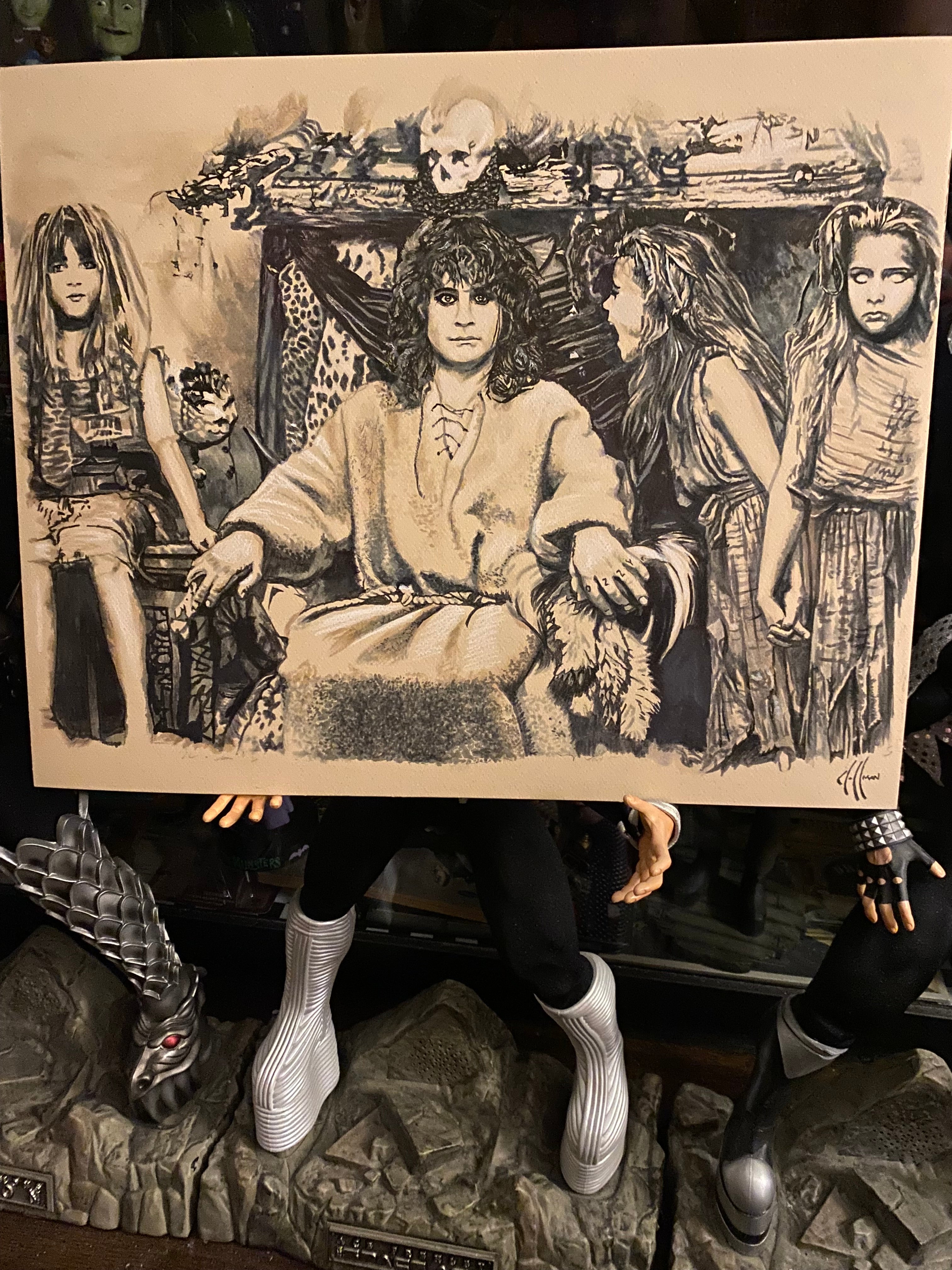 Ozzy Crazy Babies Wall Art