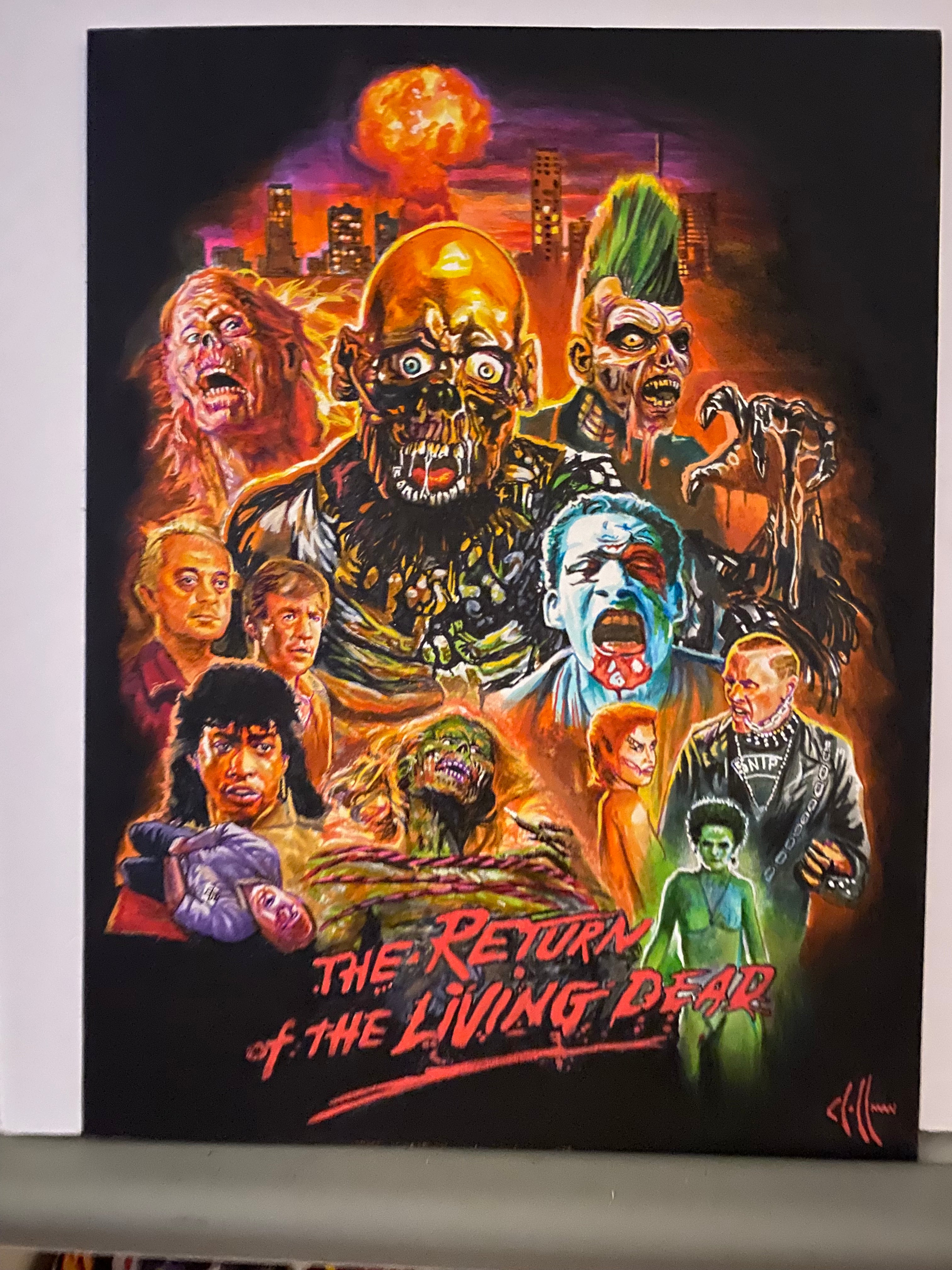Return of the Living Dead Wall Art