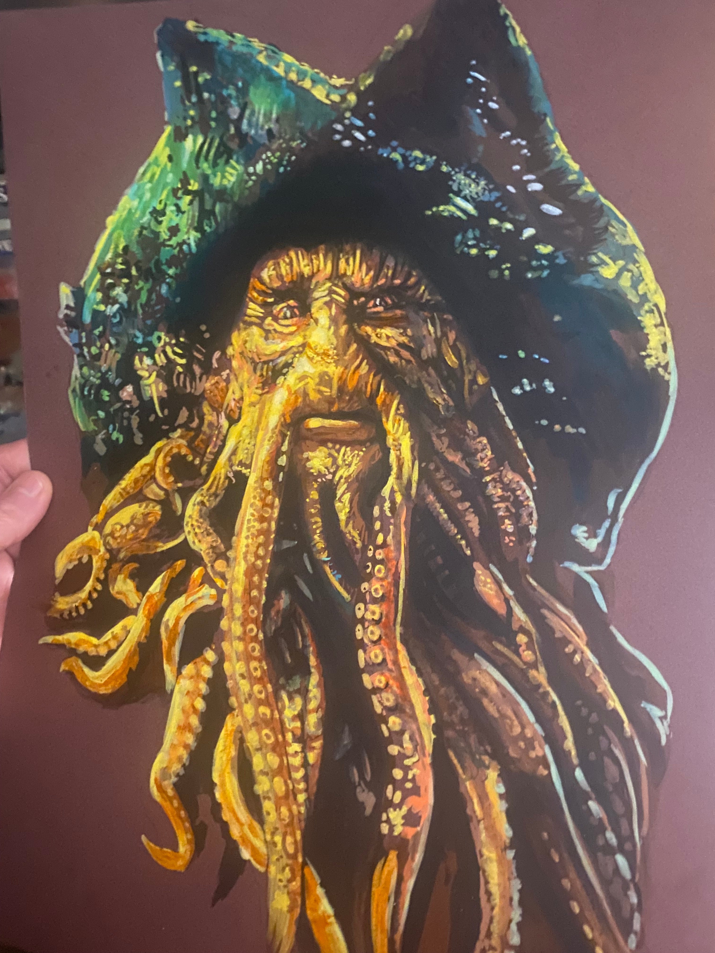 Davey Jones Wall Art