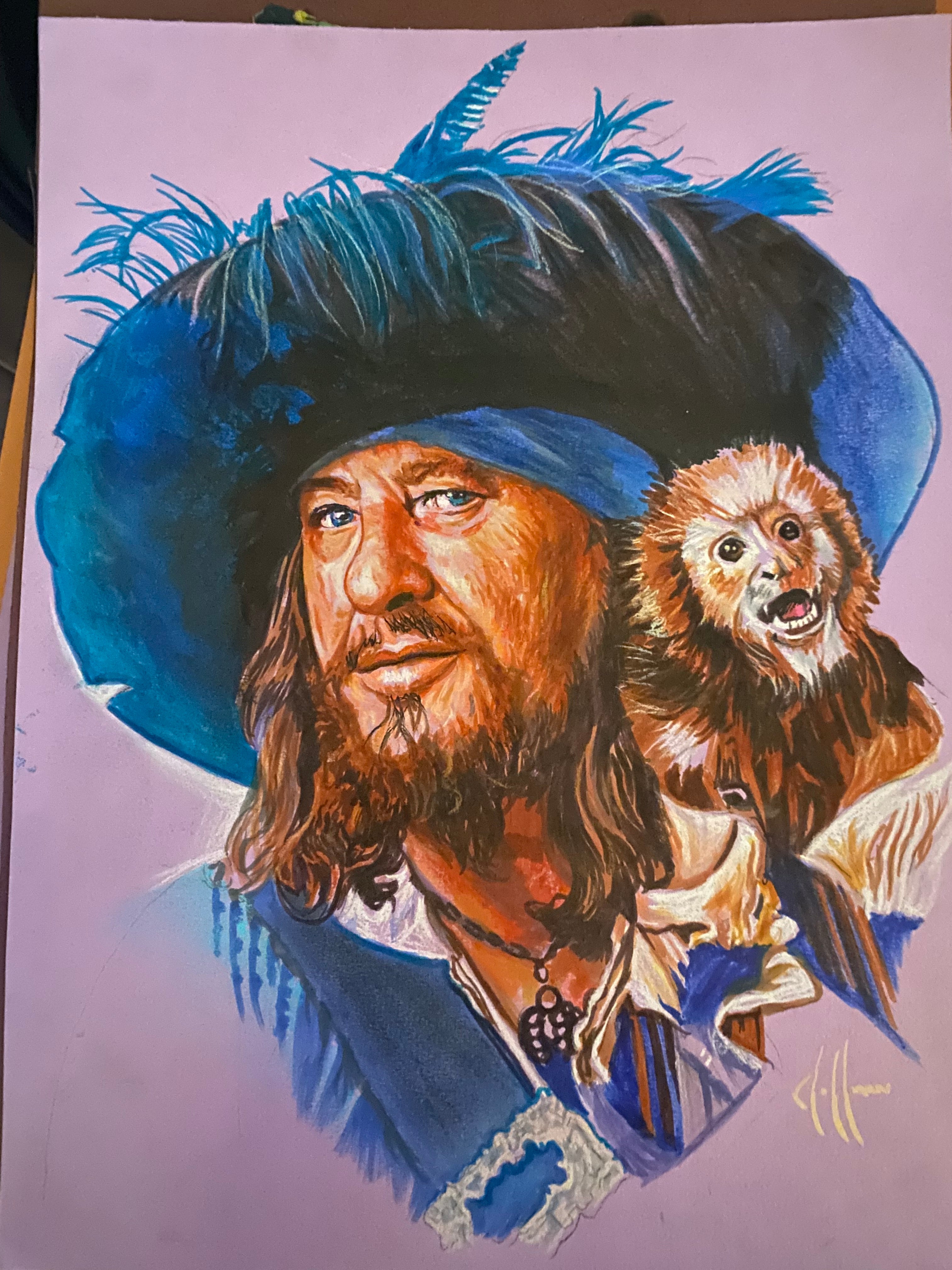 Barbossa Wall Art