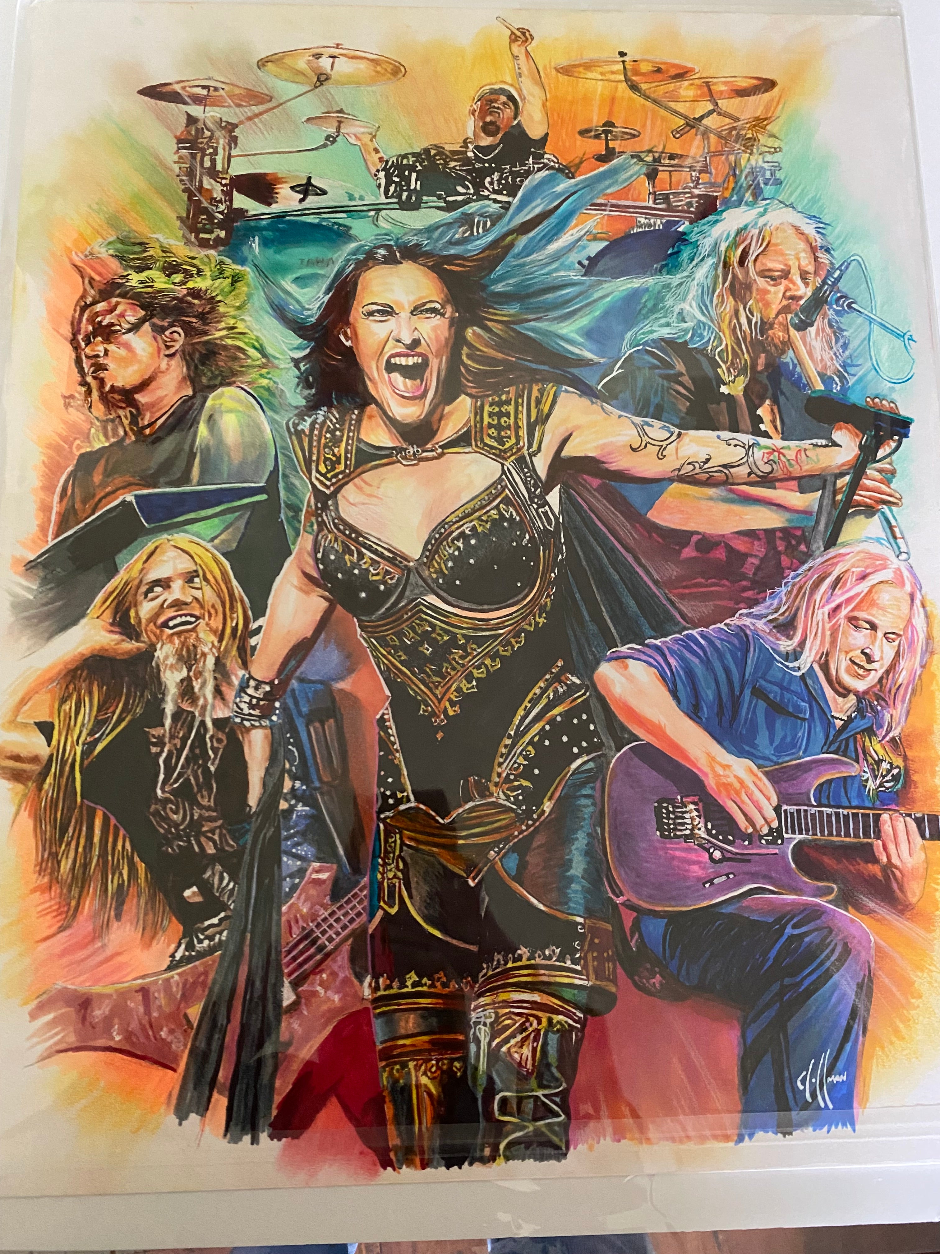 Pop Culture 520 piece puzzle of Chris Hoffman Wall Art