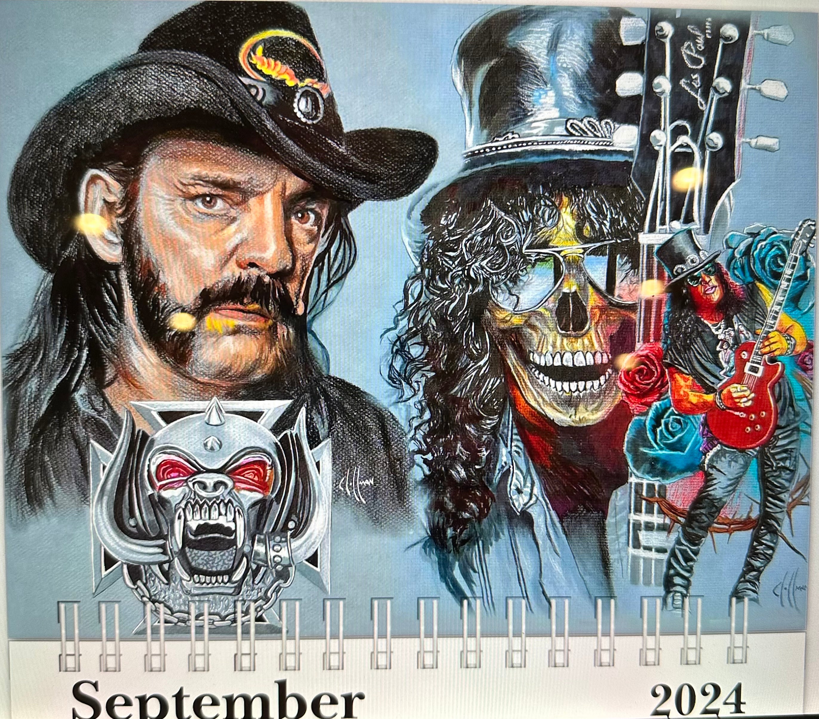 Chris Hoffman Art Calendar 2024
