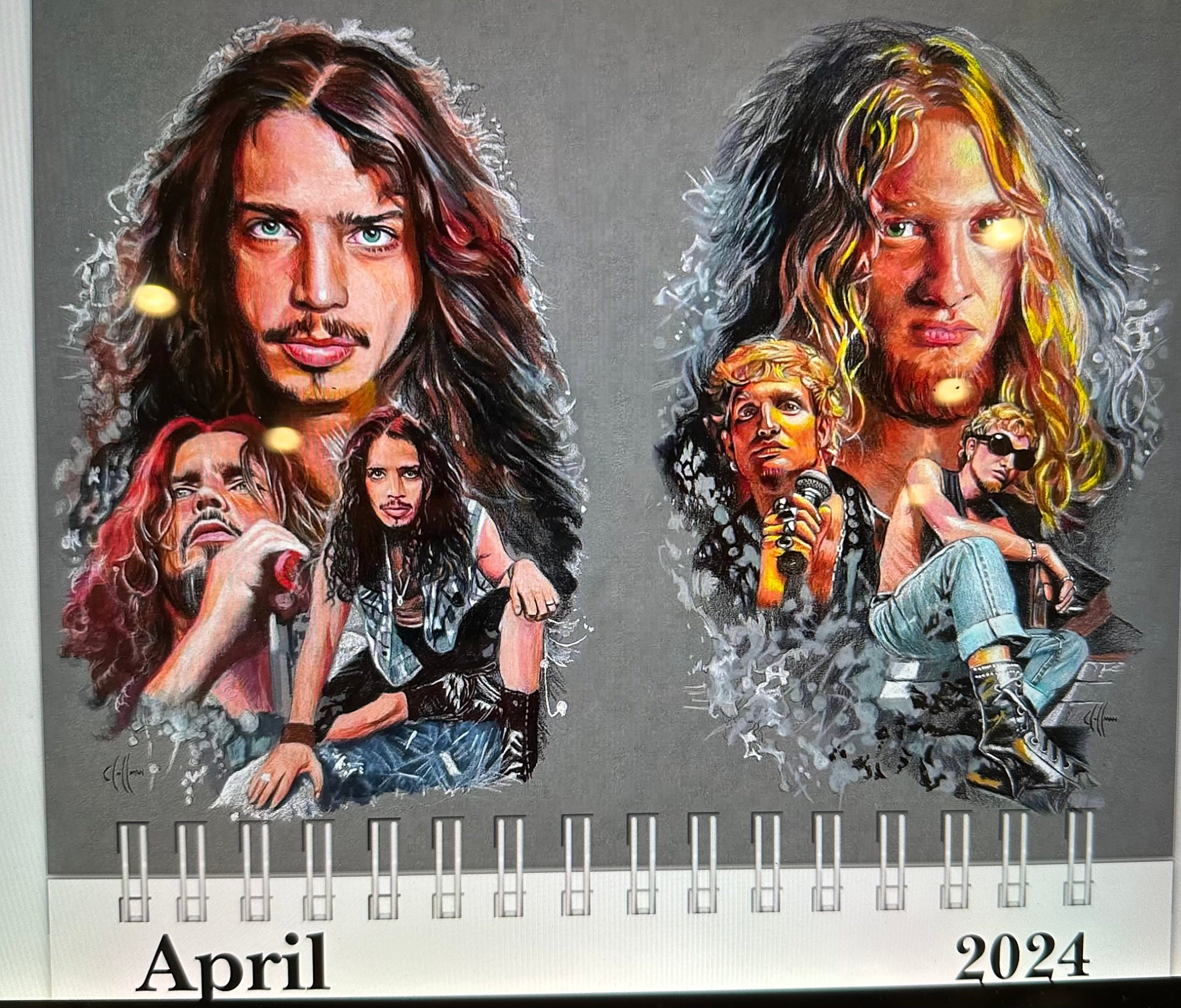 Chris Hoffman Art Calendar 2024