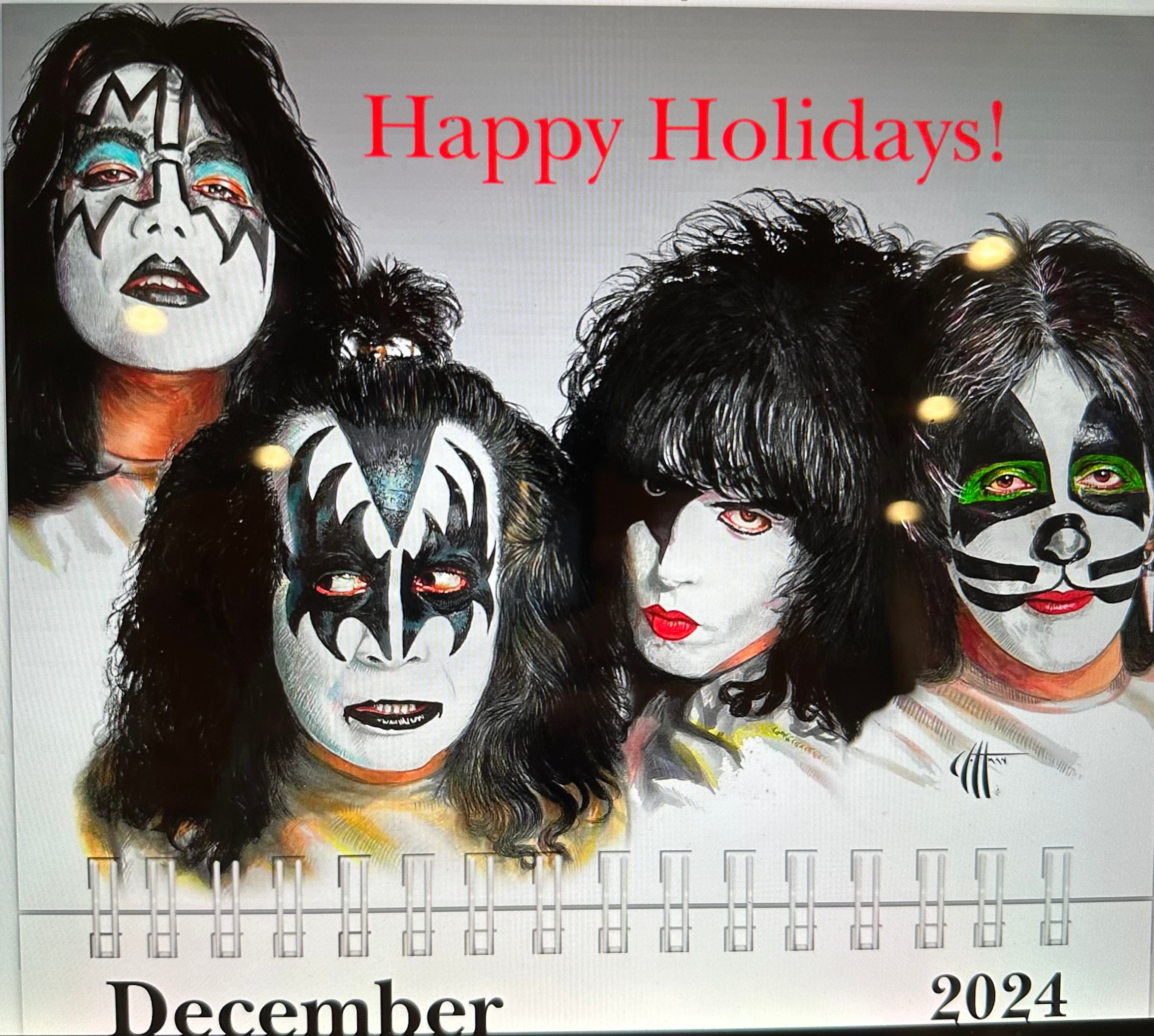 Chris Hoffman Art Calendar 2024