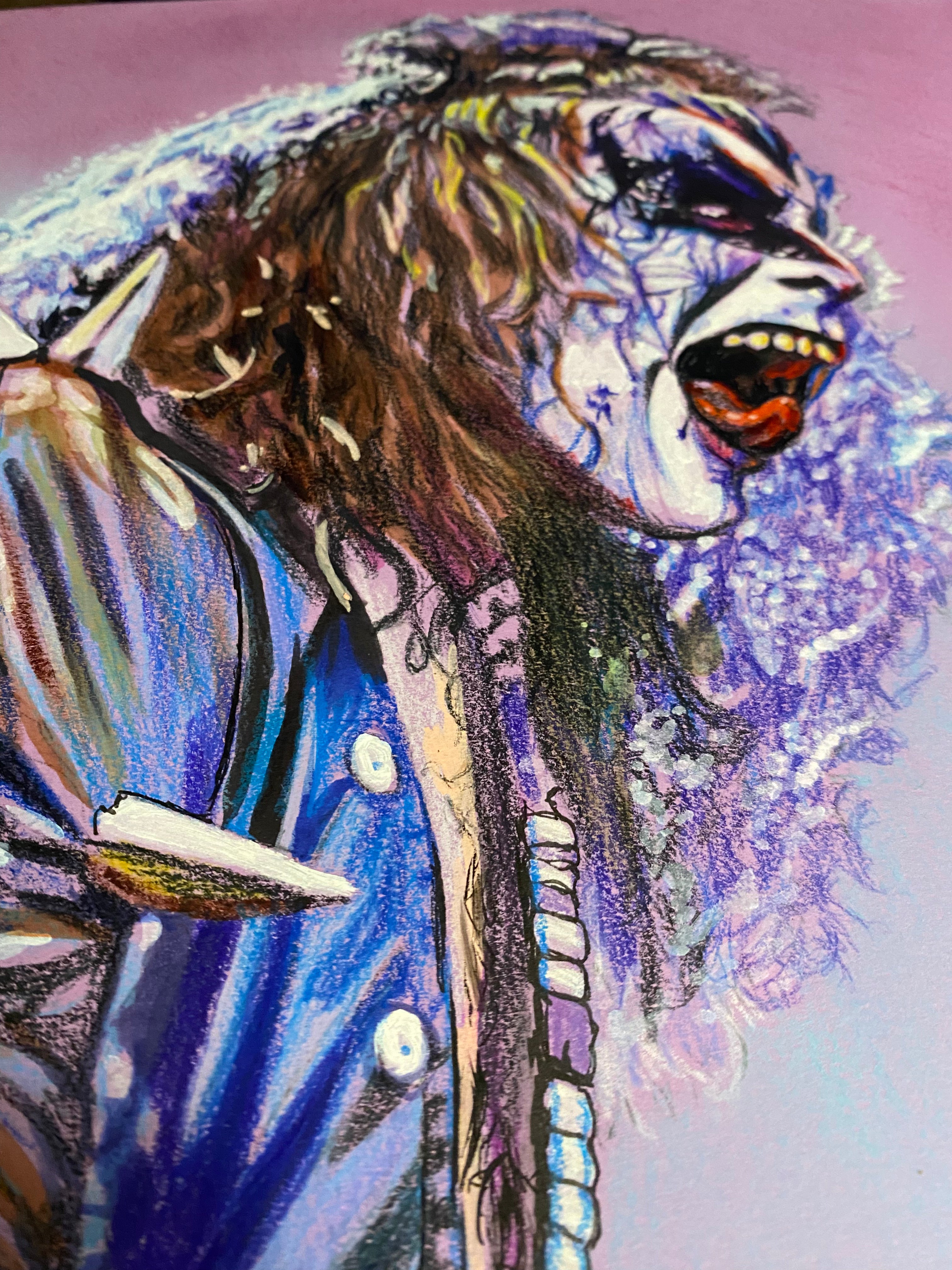 KISS Gene Simmons Wall Art