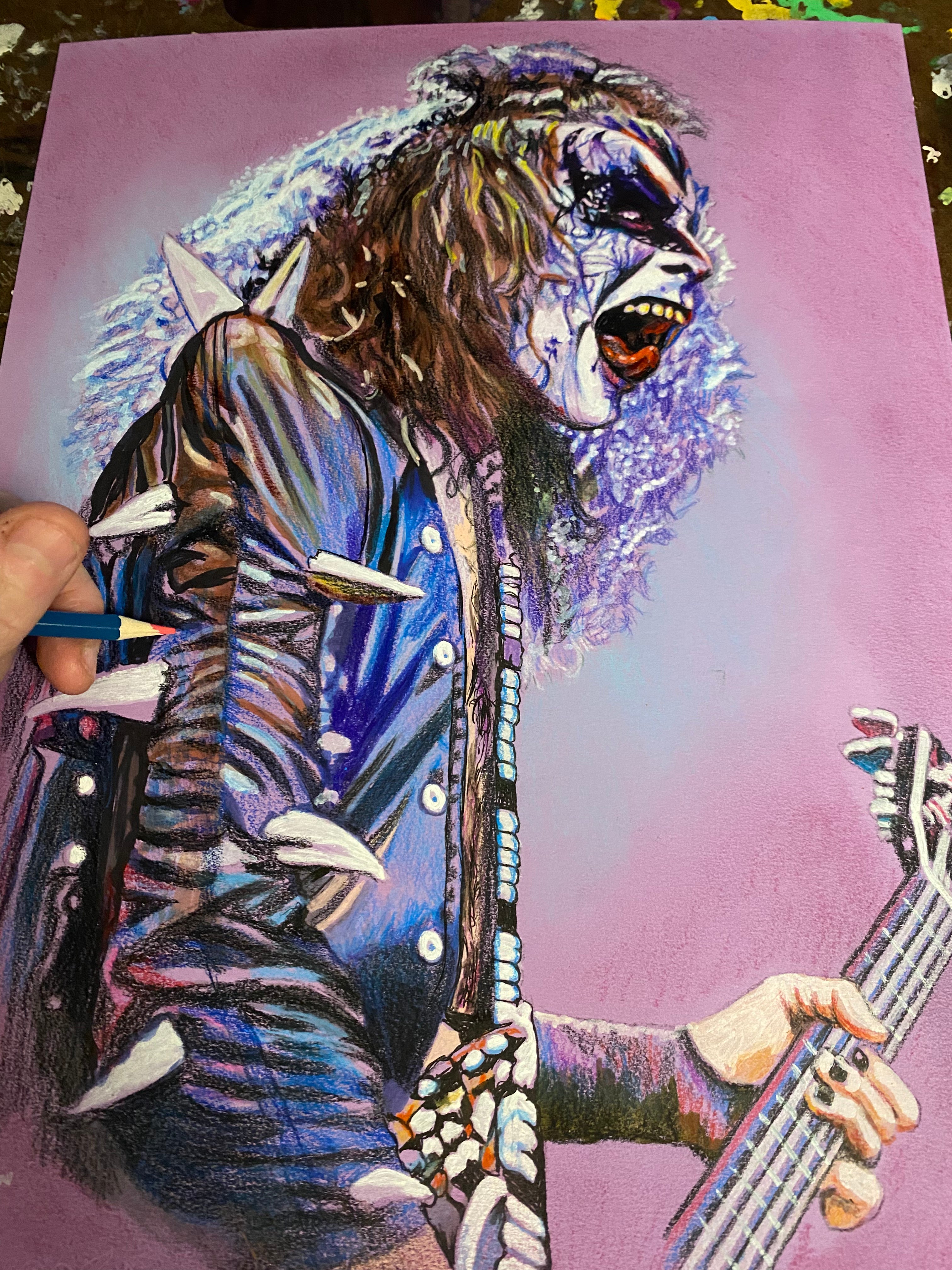 KISS Gene Simmons Wall Decor