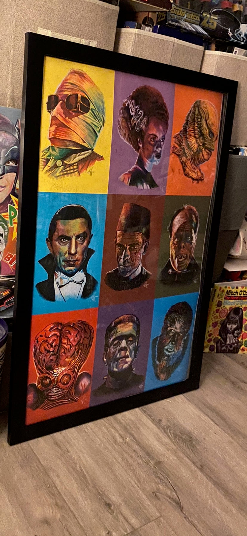 Television and Movies Monsters Wall Decor