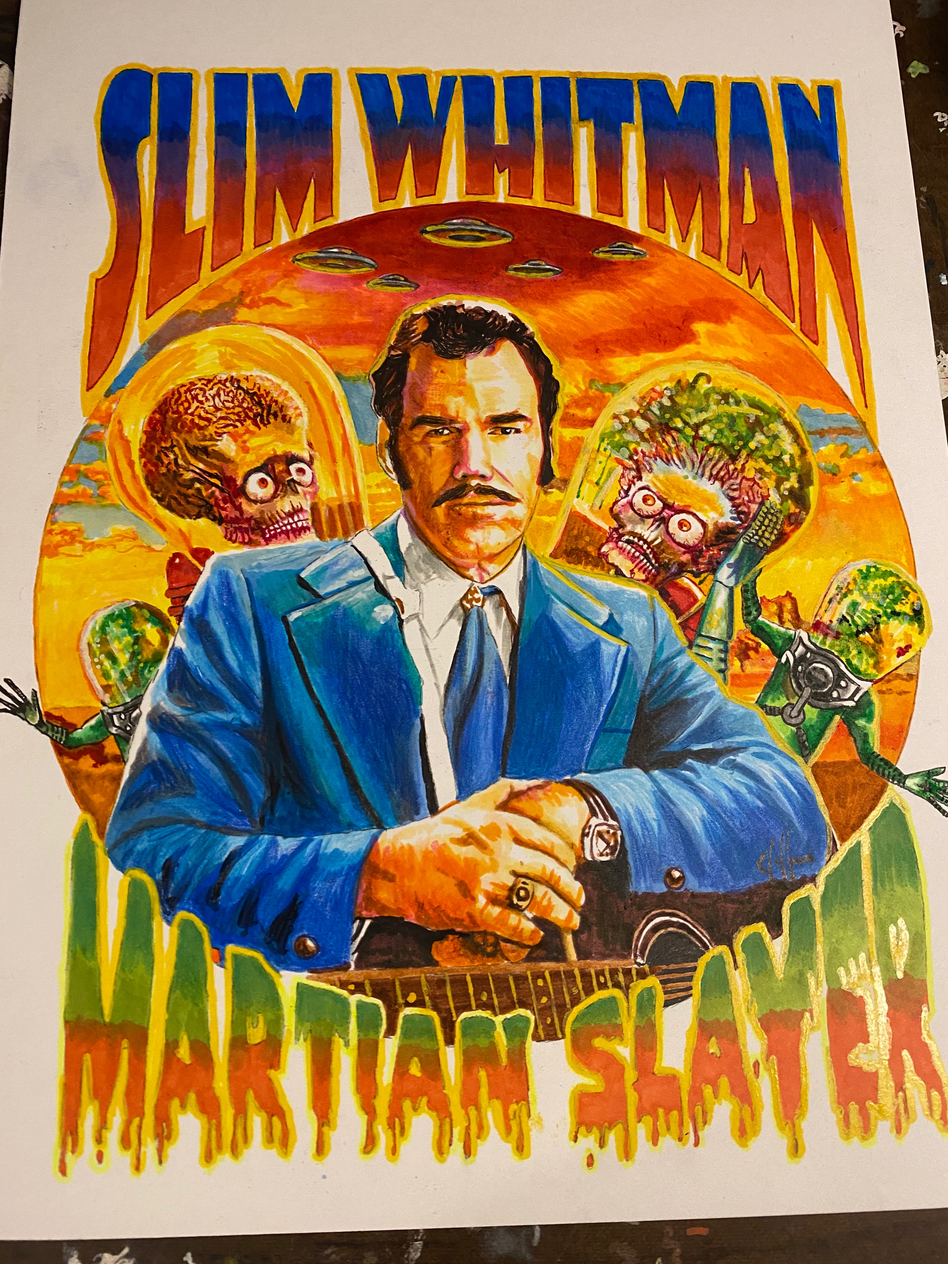 Slim Whitman Wall Art