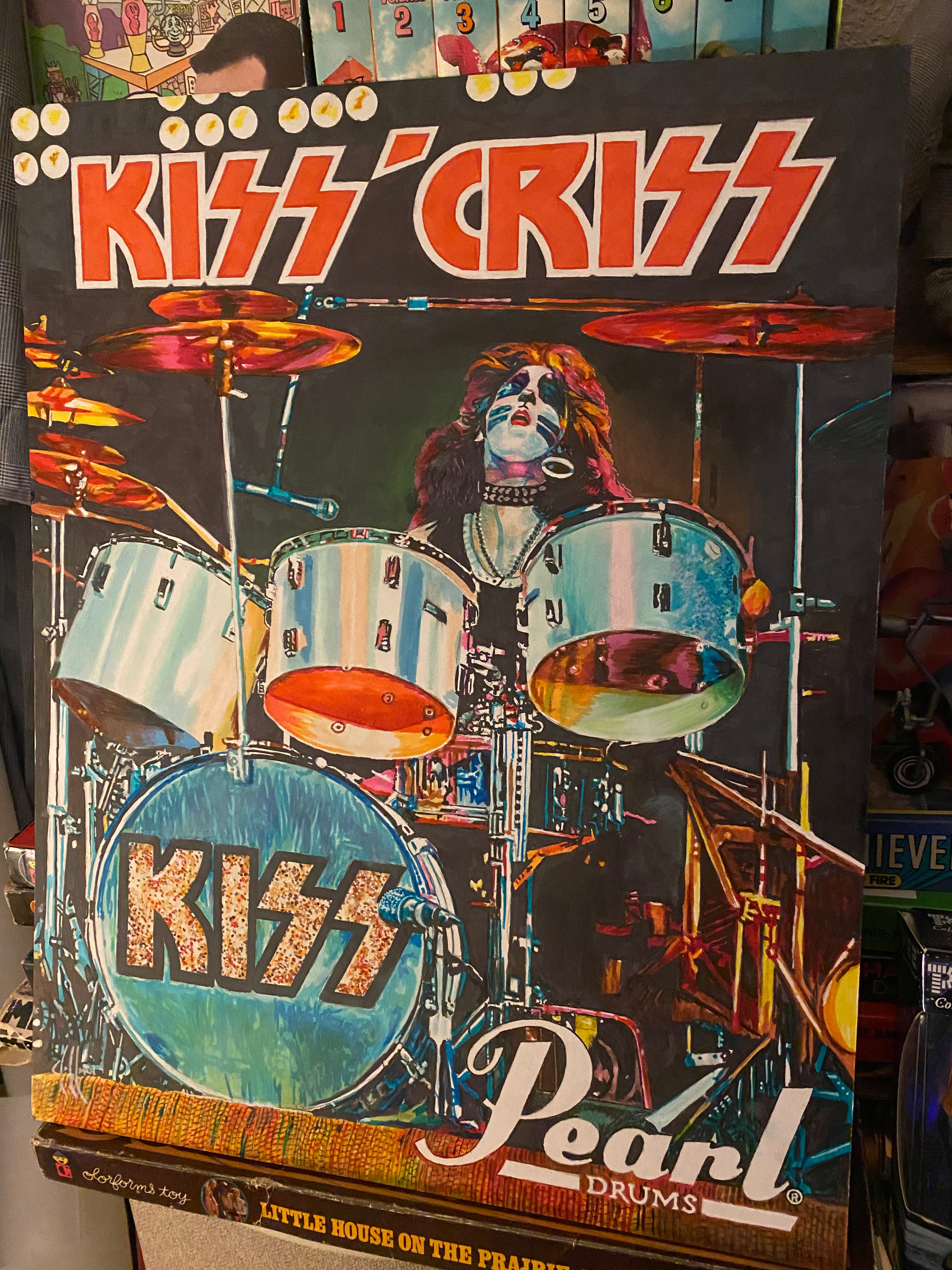 KISS Peter Criss Pearl Wall Decor
