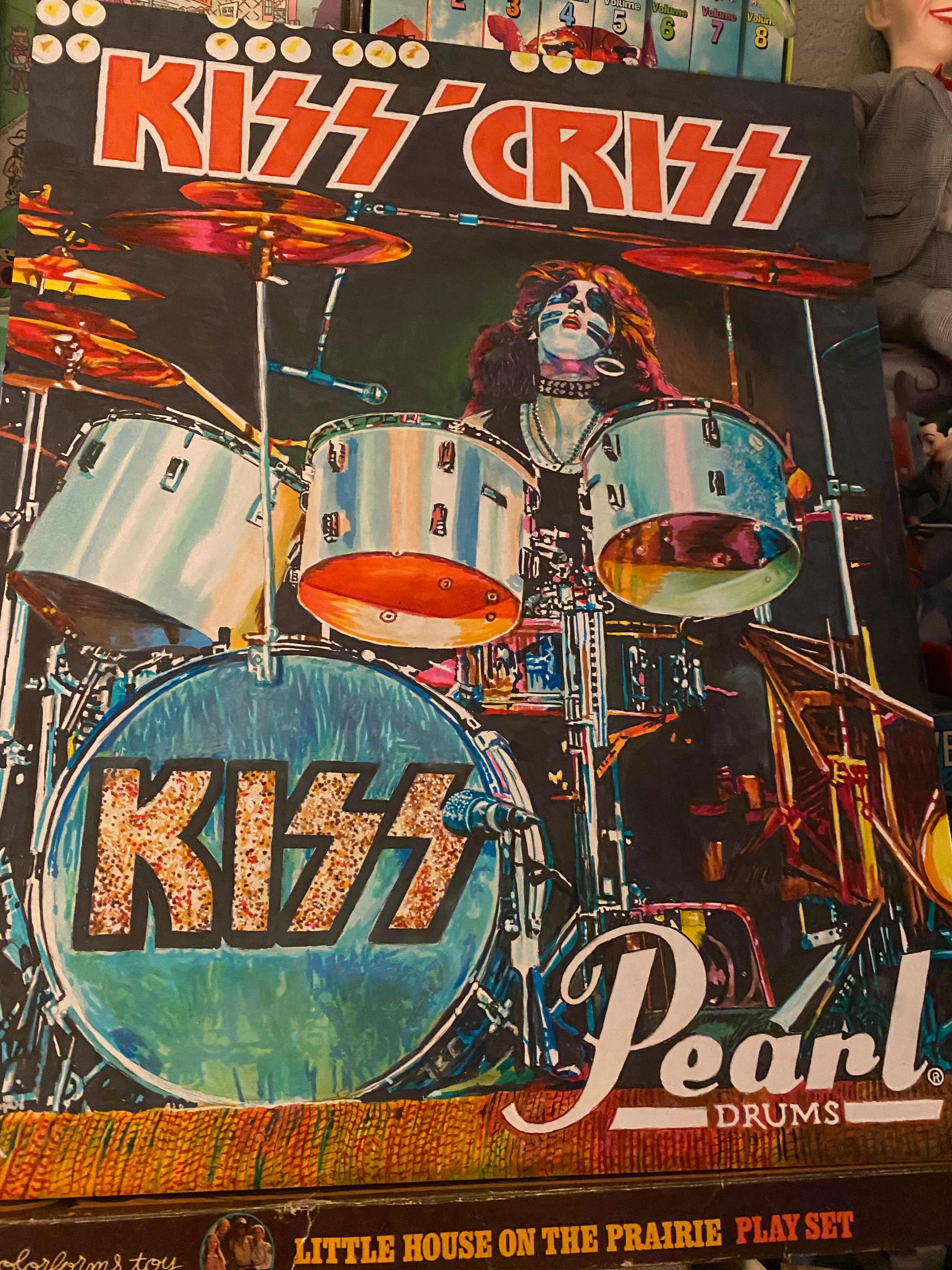 KISS Peter Criss Pearl Wall Art