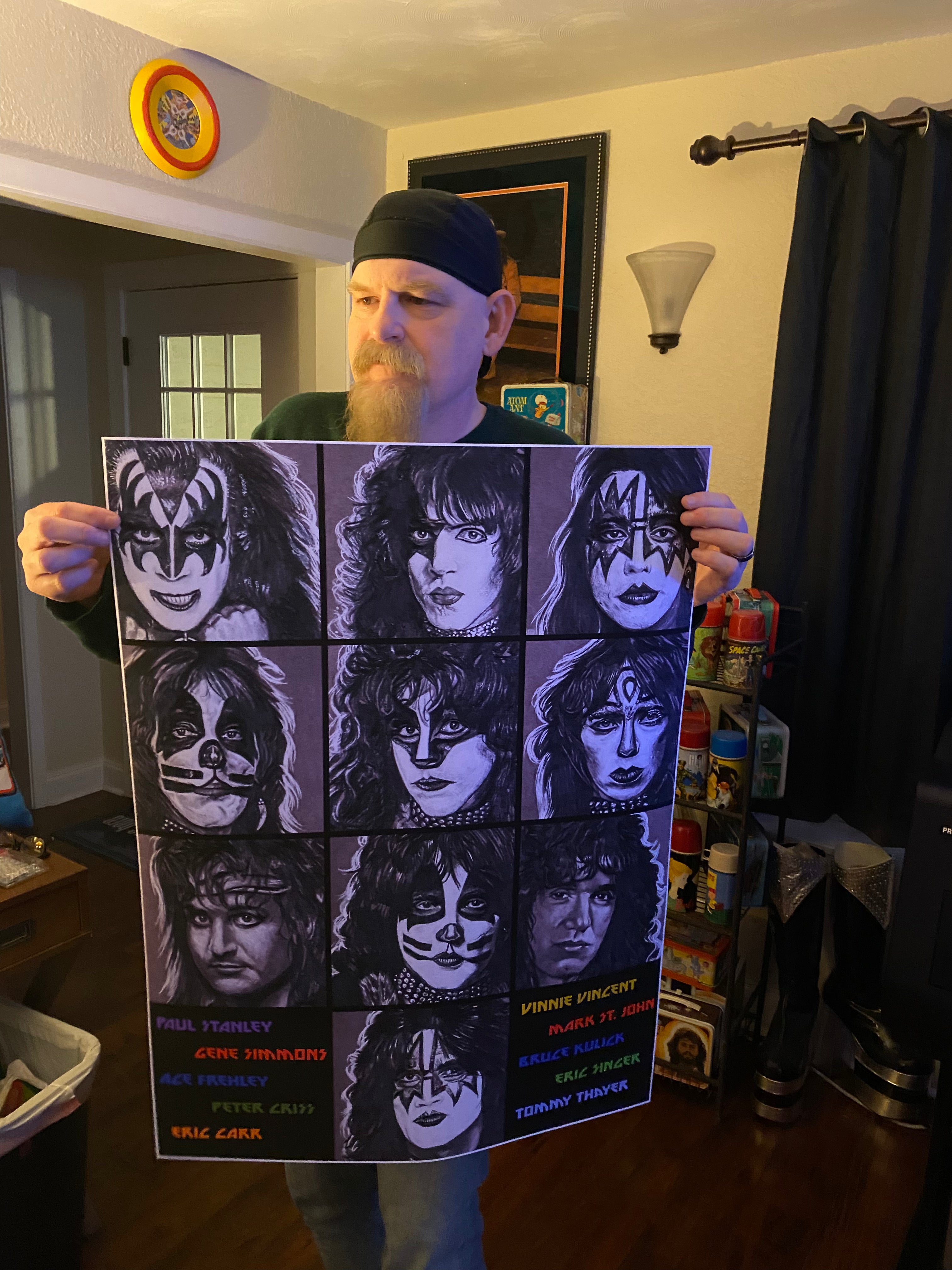 50 Years of KISS Wall Decor