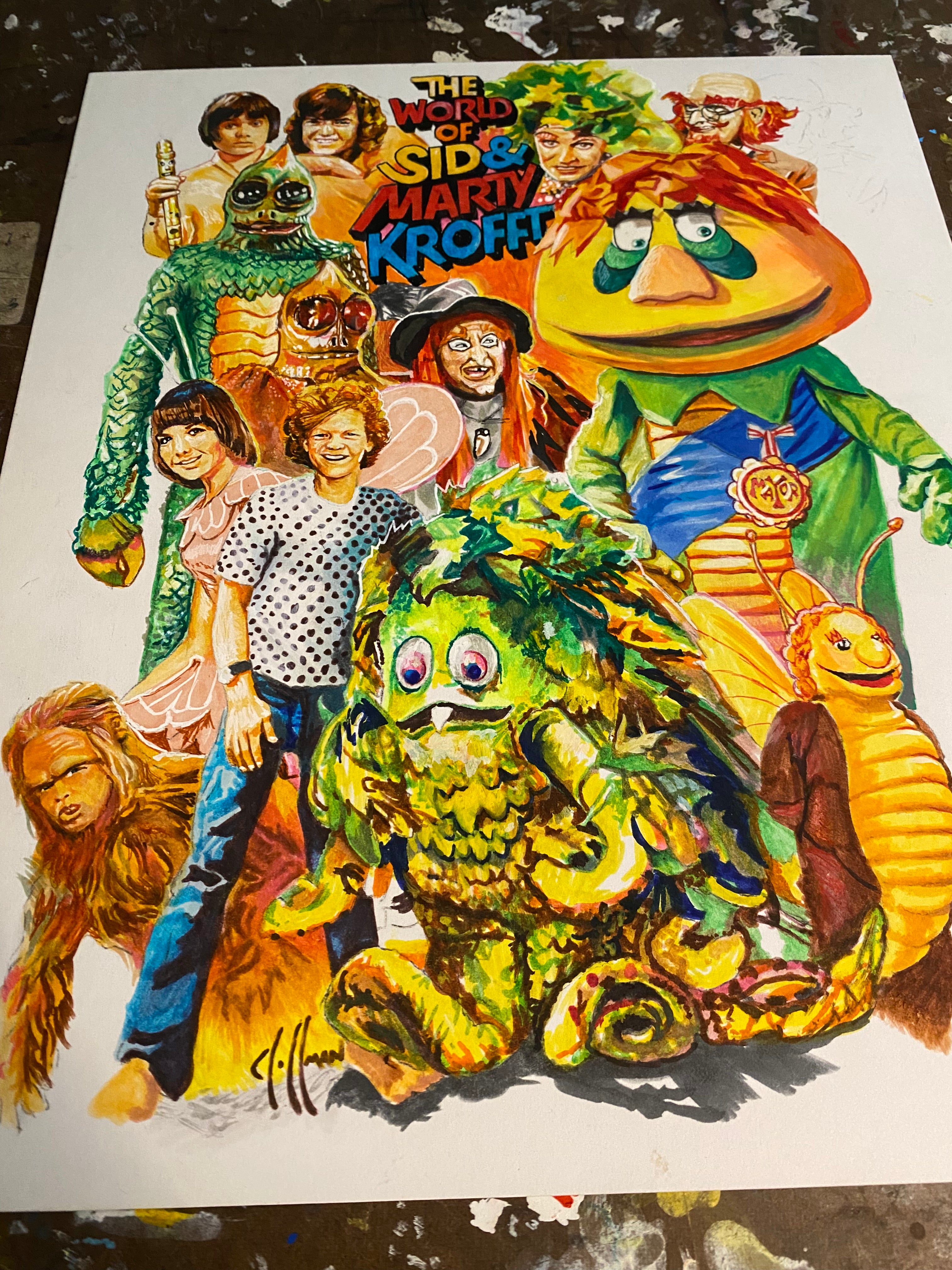 Sid & Marty Krofft Wall Art