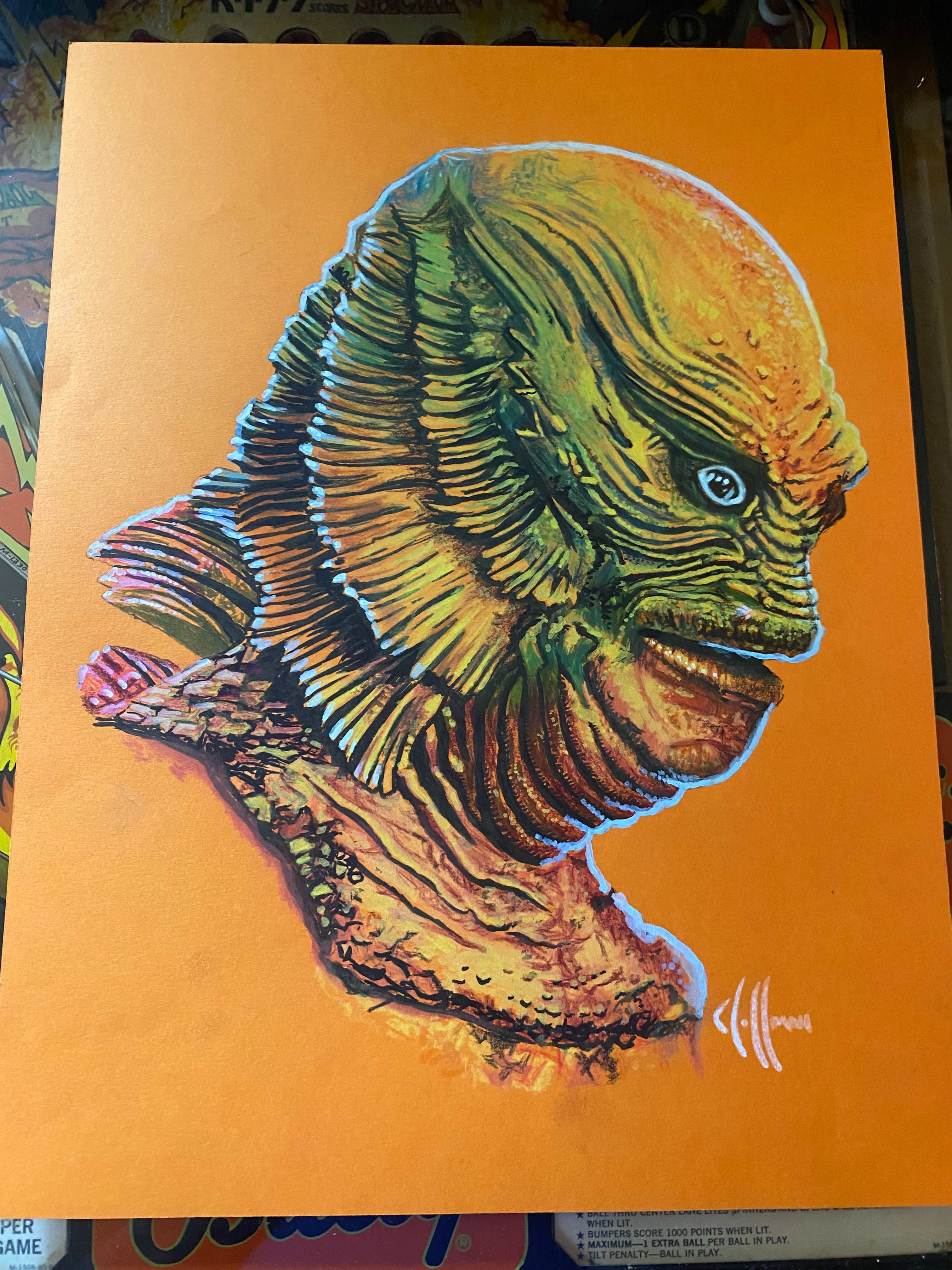 Creature ORIGINAL Drawing