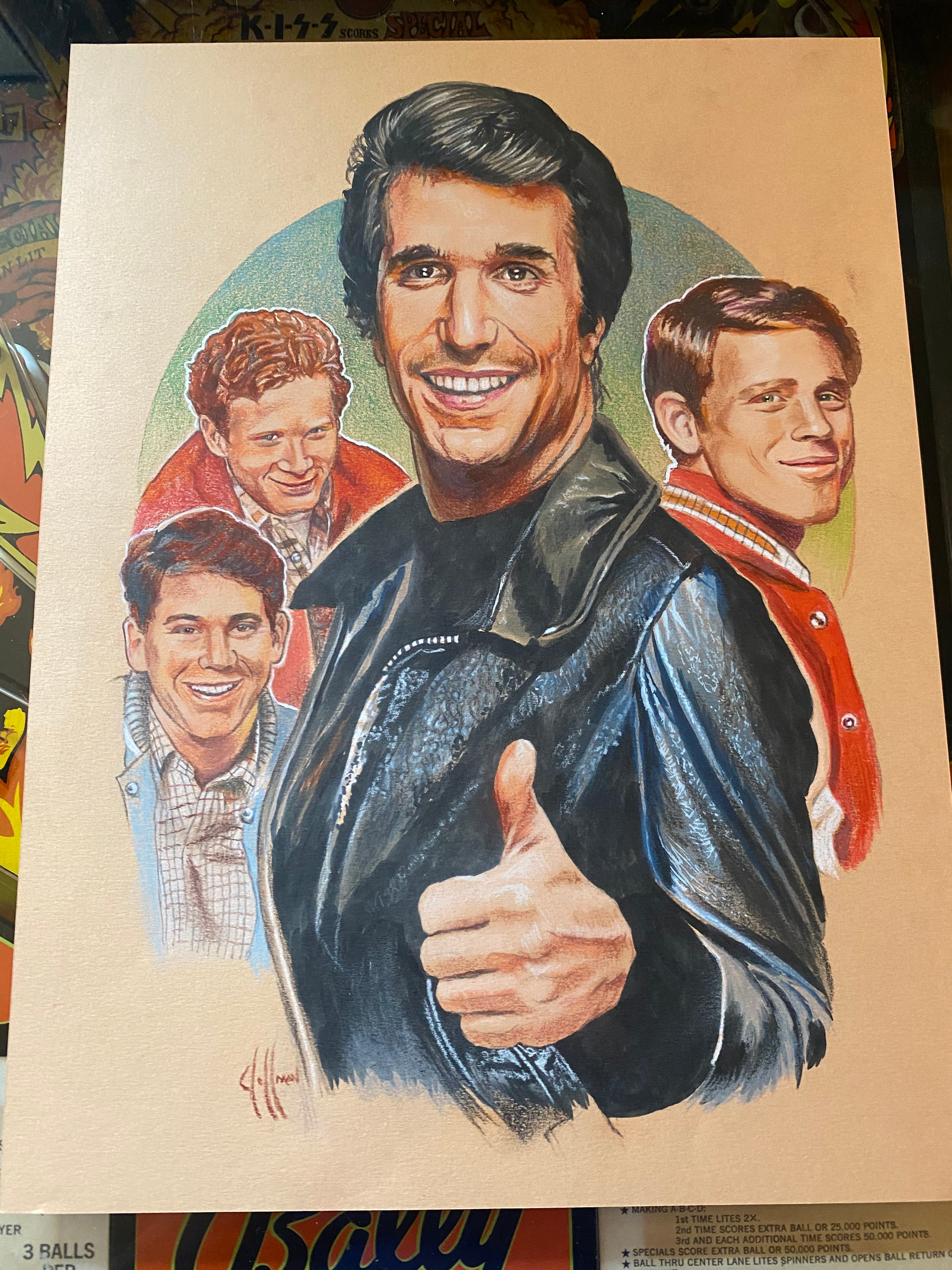 Happy Days Original Wall Art