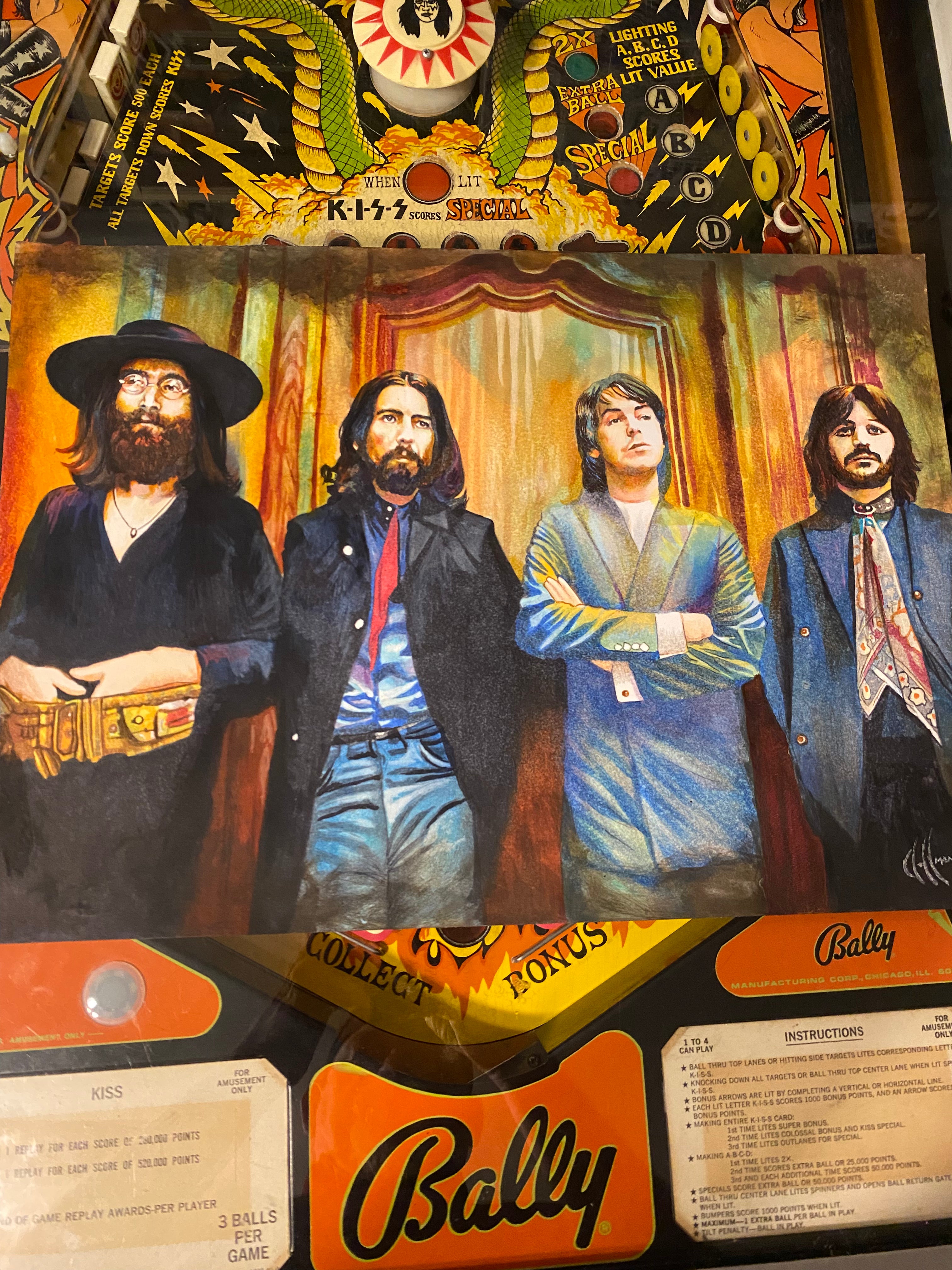 Beatles Abbey in Berkshire ORIGINAL Drawing