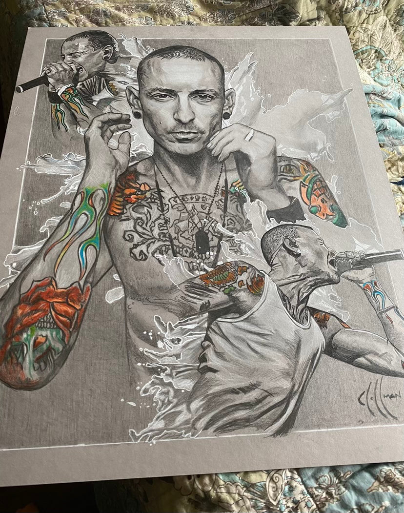 Chester Bennington Wall Art