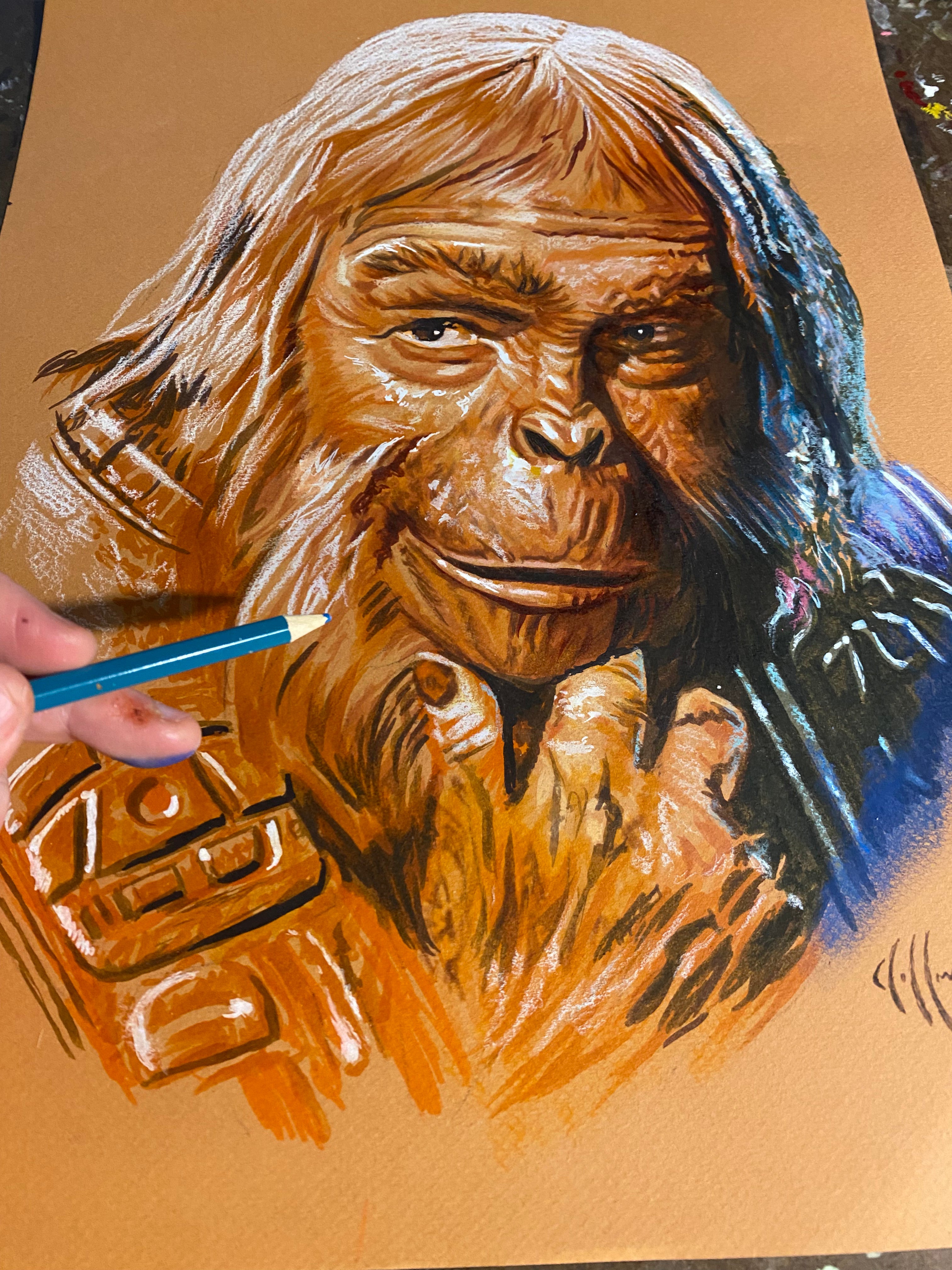 Dr Zaius Wall Art