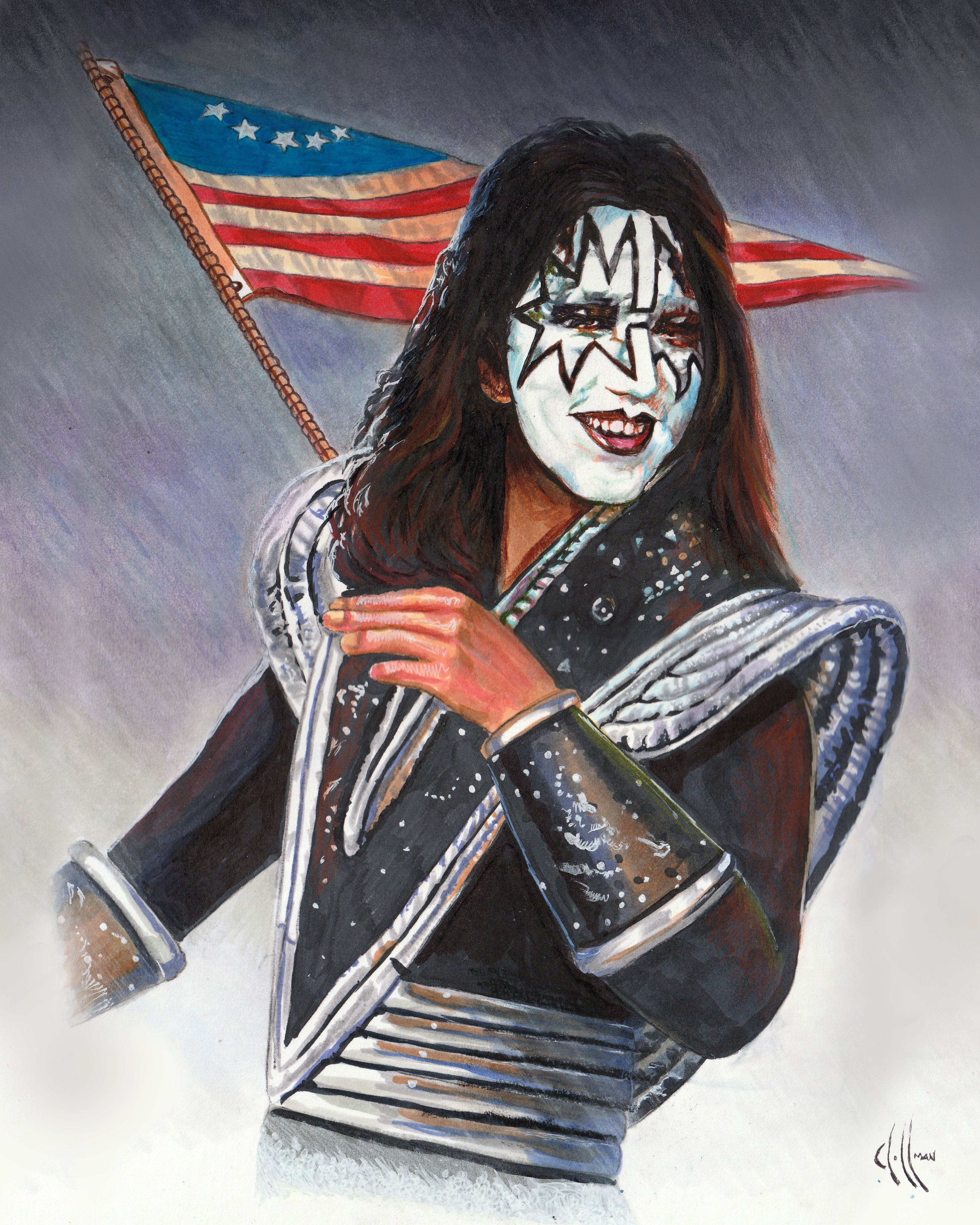 Ace Frehley Back Patch
