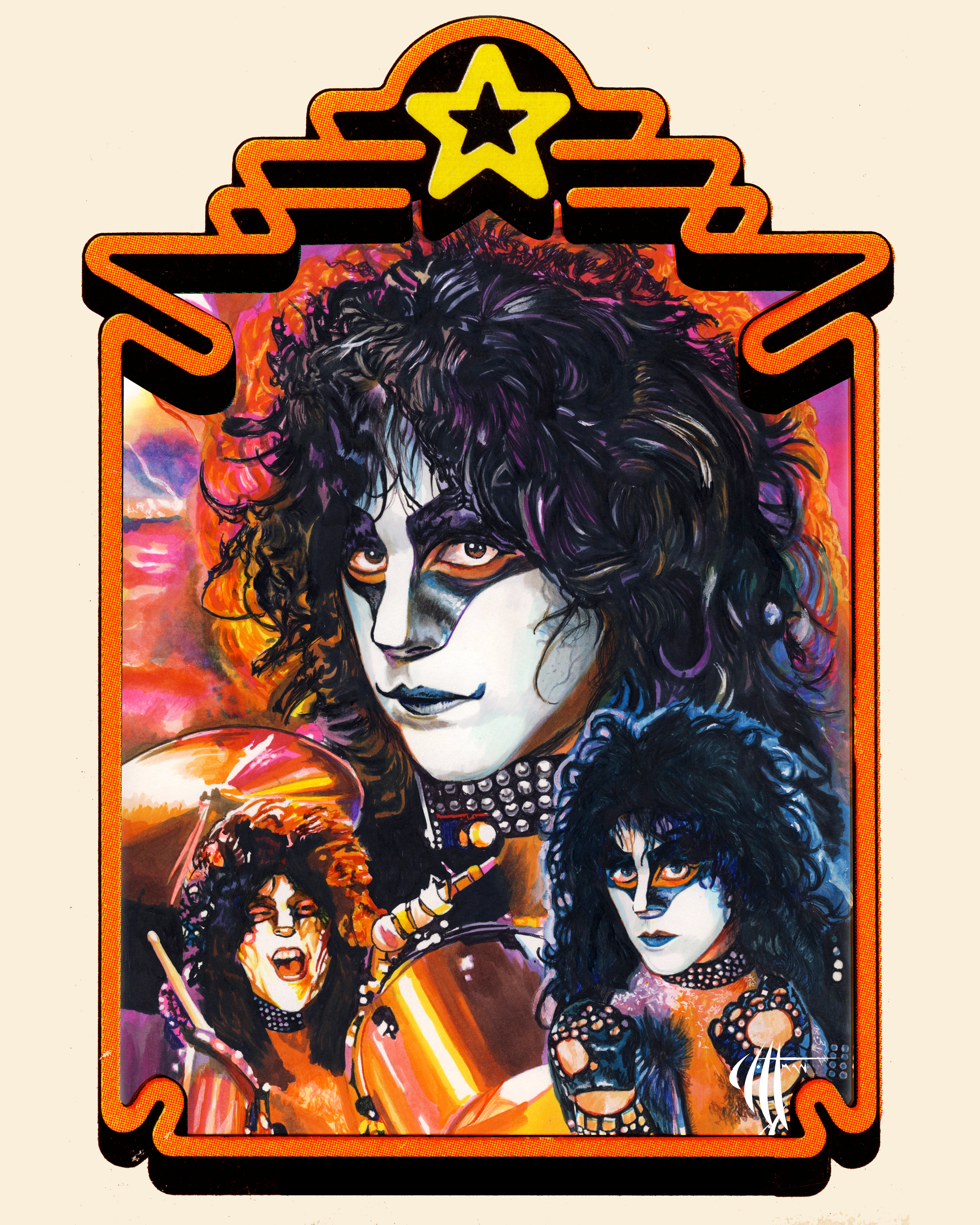 KISS Eric Carr Patch