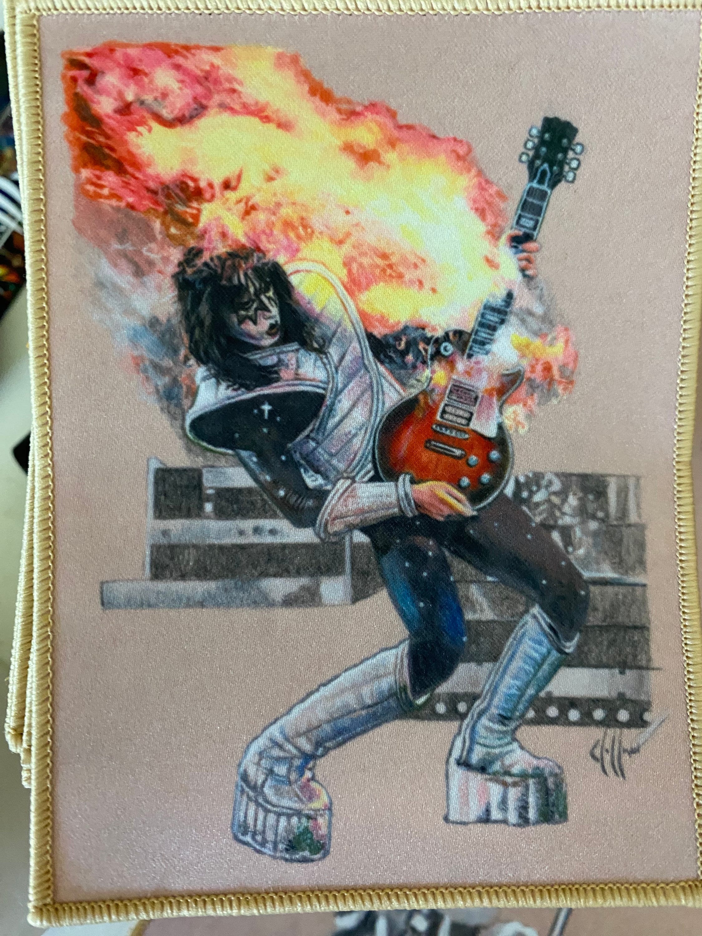 Ace Frehley KISS Patch