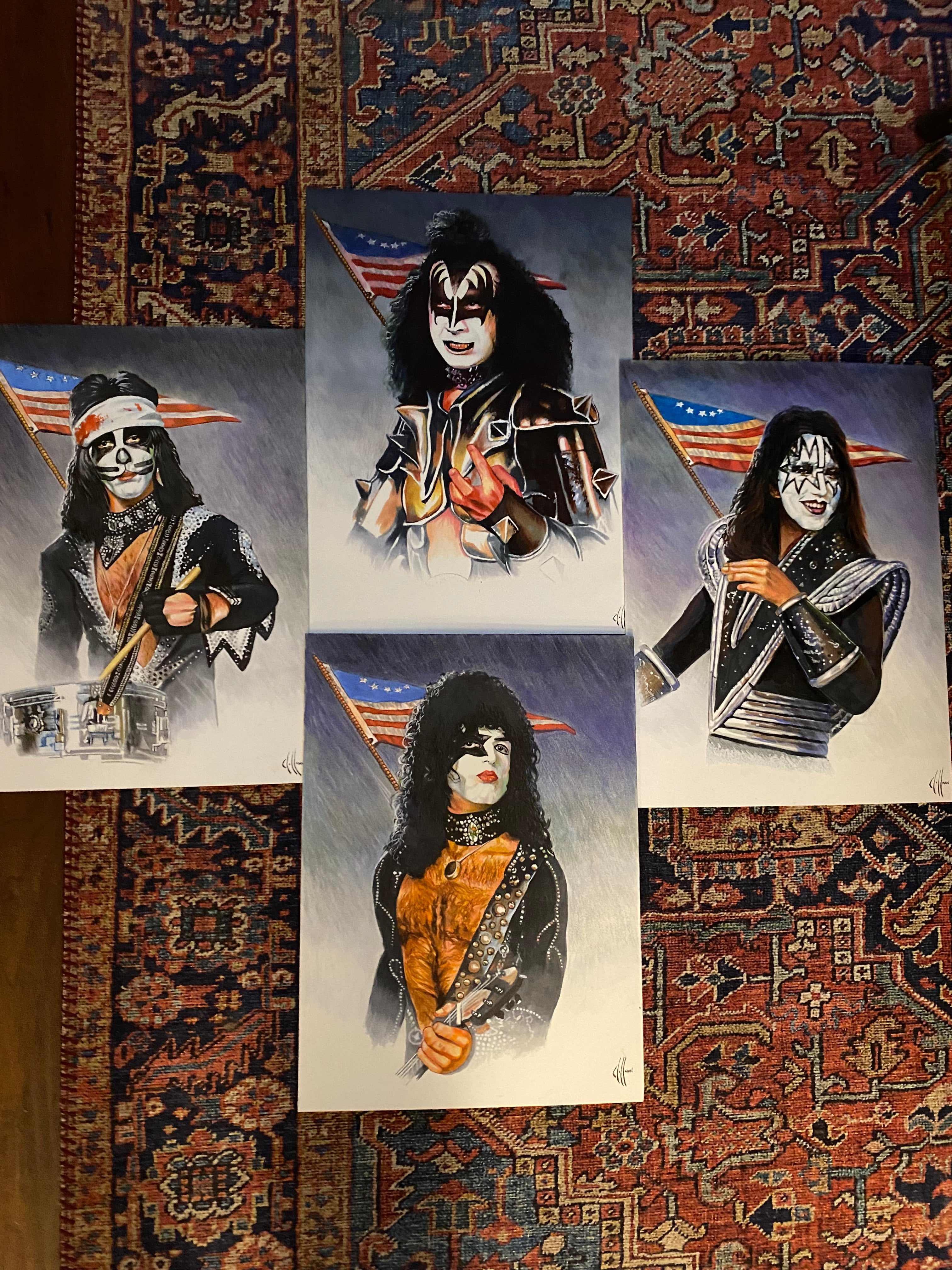 KISS Wall Art