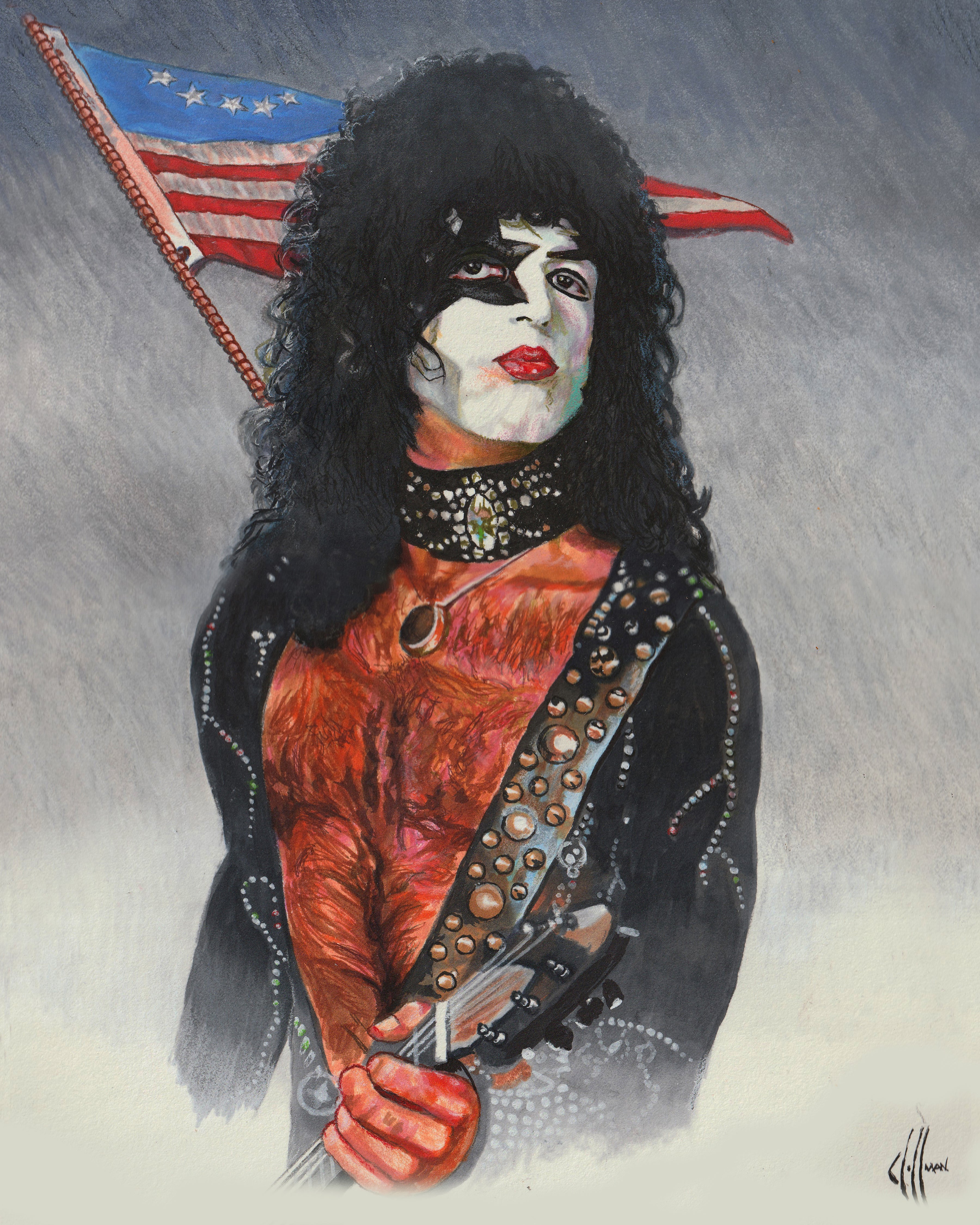 Paul Stanley Back Patch