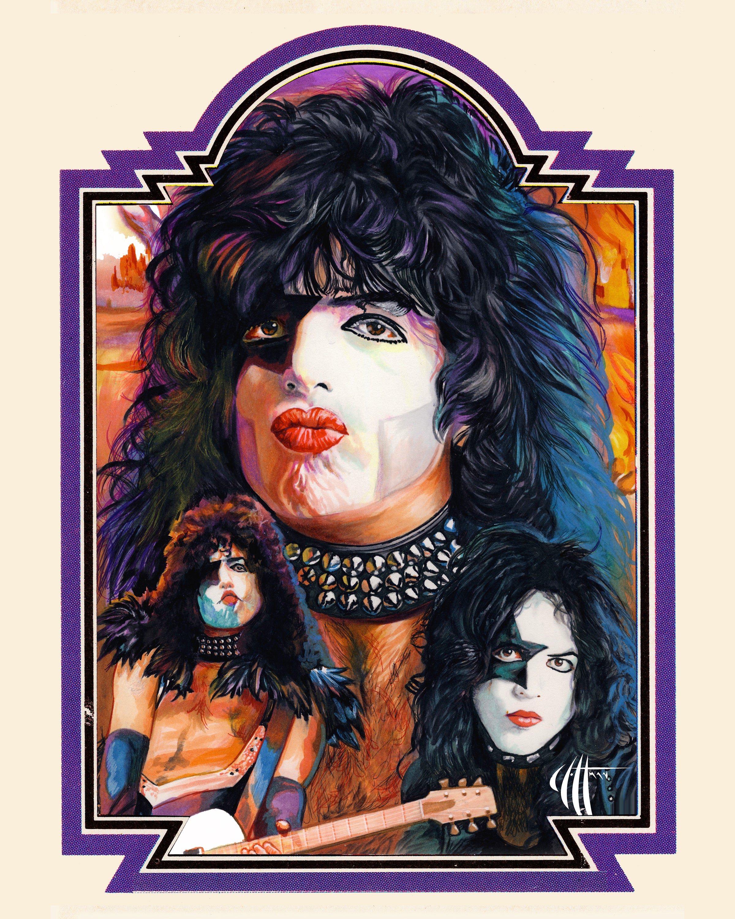 KISS Paul Stanley Patch