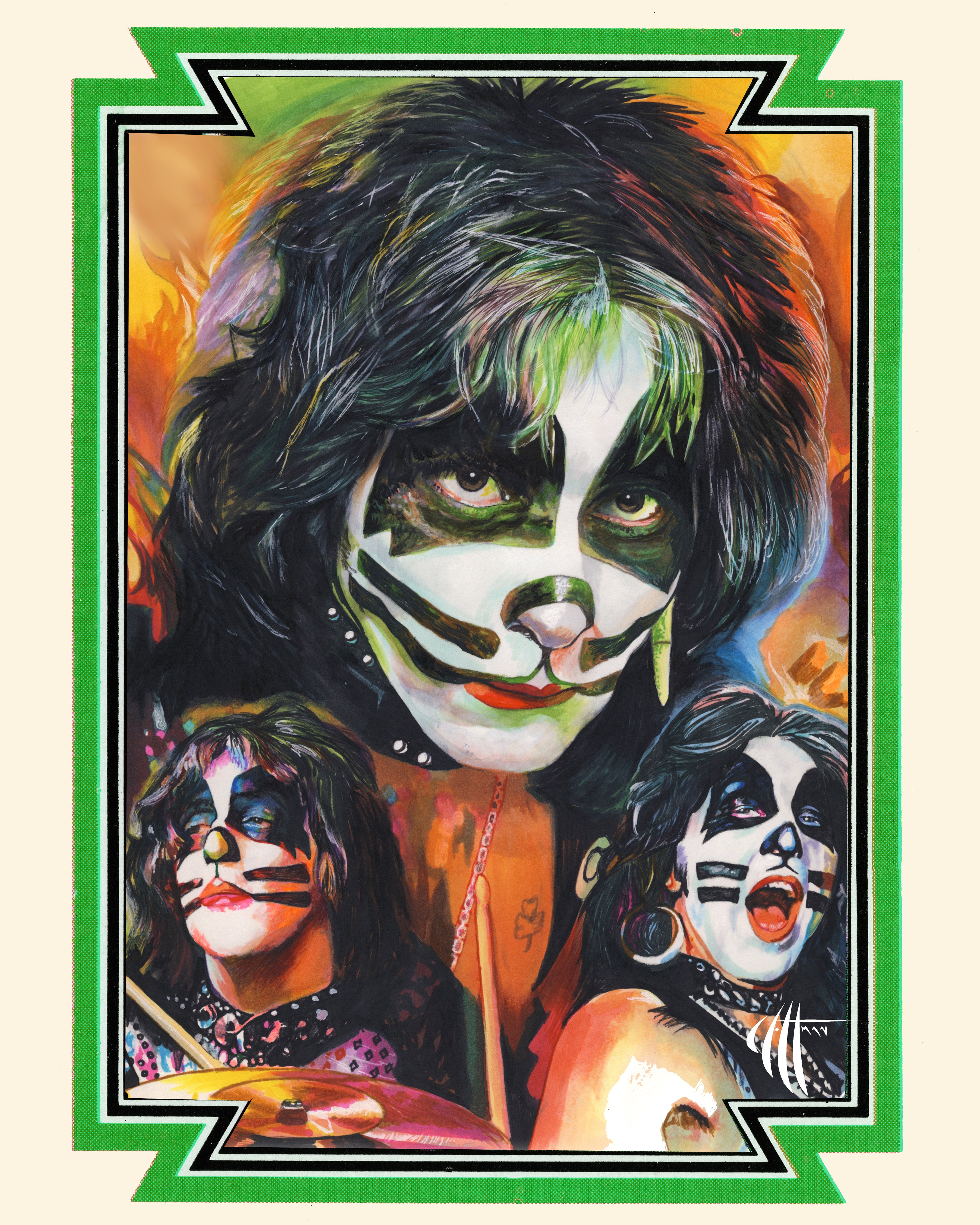 KISS Peter Criss Patch