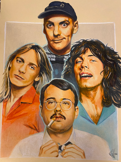 Cheap Trick Drawing Print