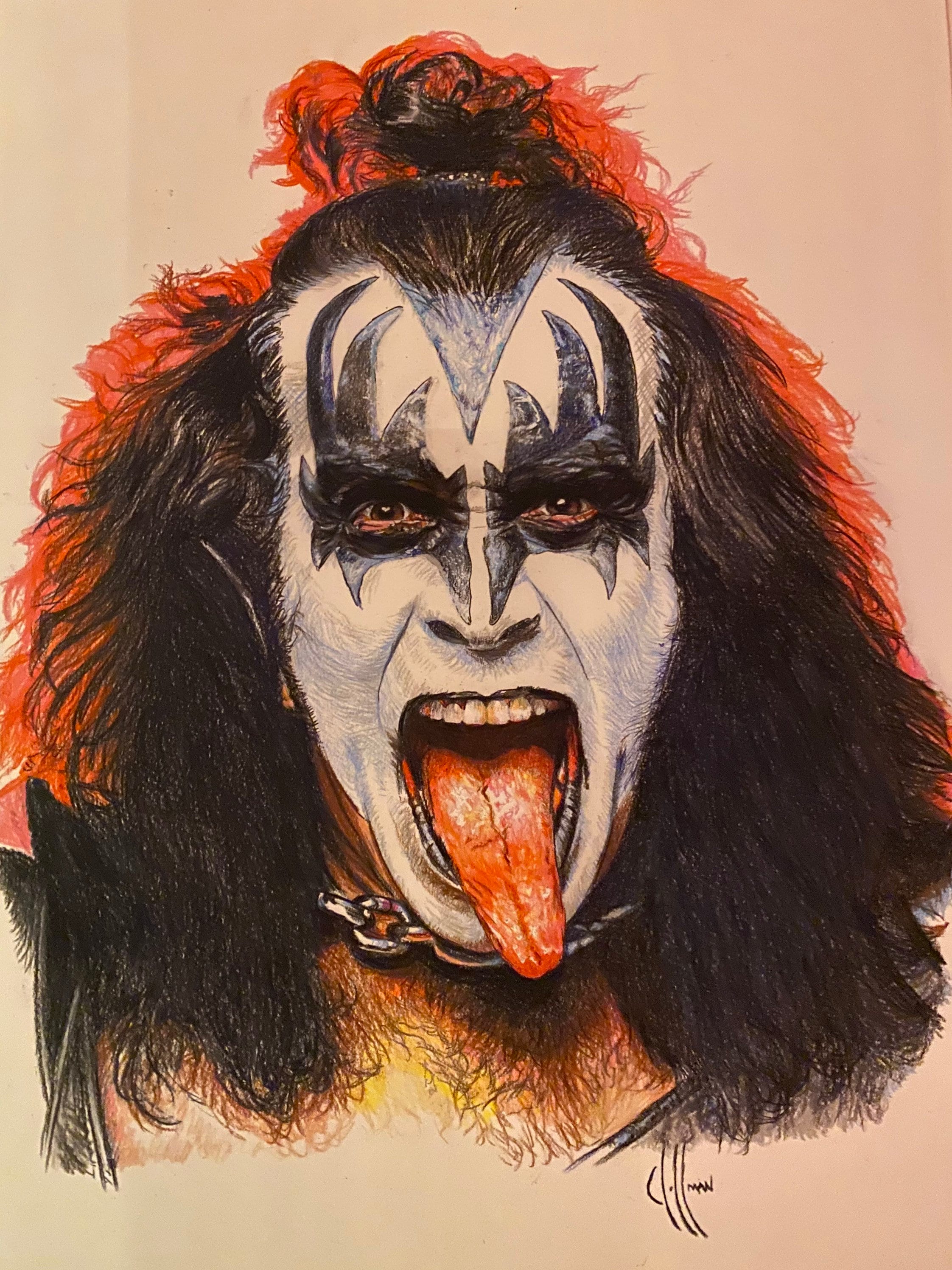 Gene Simmons 520 piece puzzle
