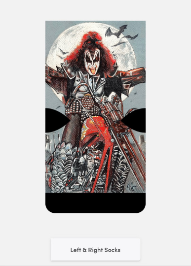 Gene Simmons Socks