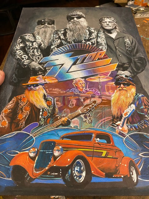 ZZ Top 520 piece puzzle