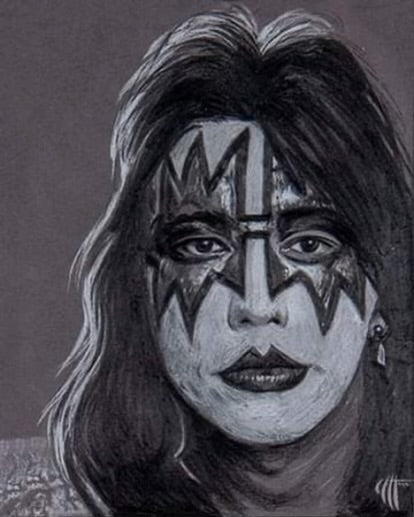 Ace Frehley 8 x 10 Wall Art