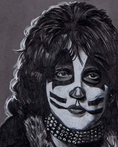 Eric Singer 8 x 10 Wall Art